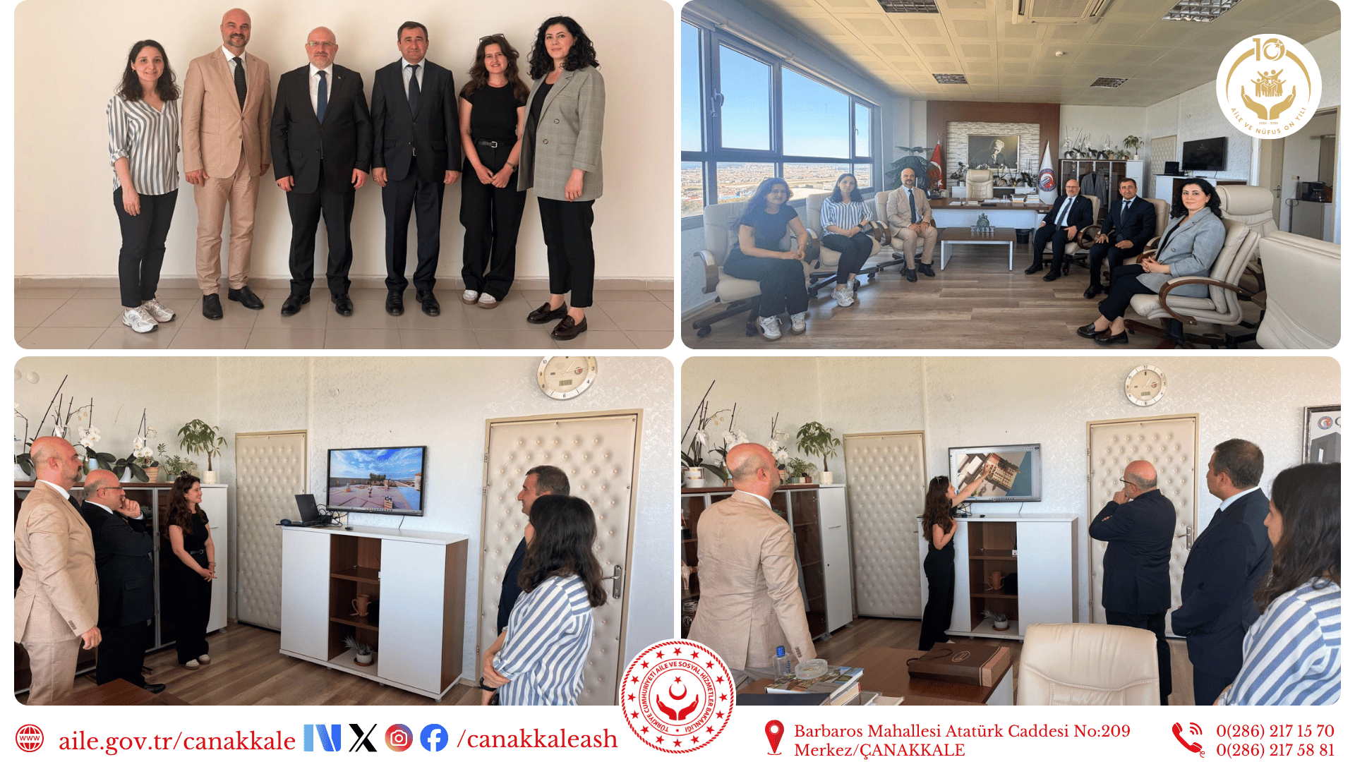 Şehit Yakınları ve Gazi Evi Plaj Projesi Kapsamında İş Birliği ve Değerlendirme Toplantısı
