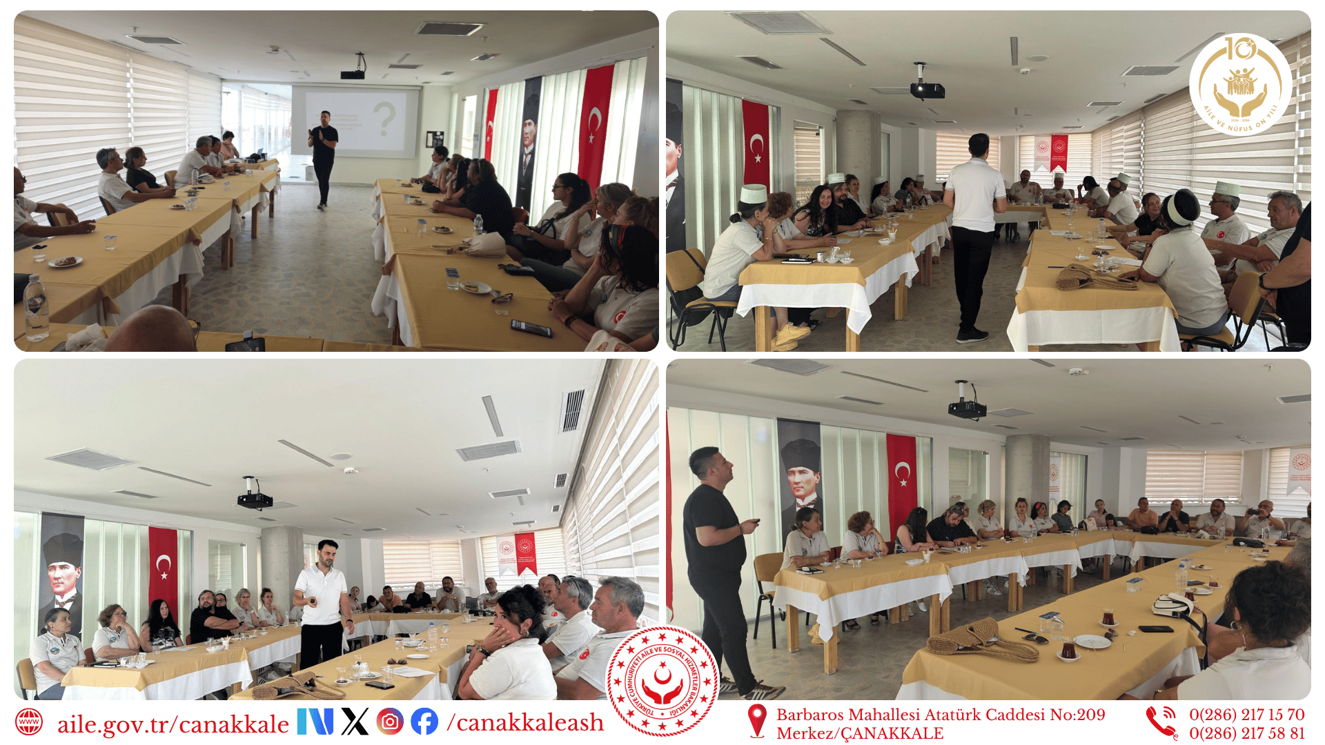 Afet ve Acil Durumlarda Psikolojik İlk Yardım Eğitimi Gerçekleştirildi