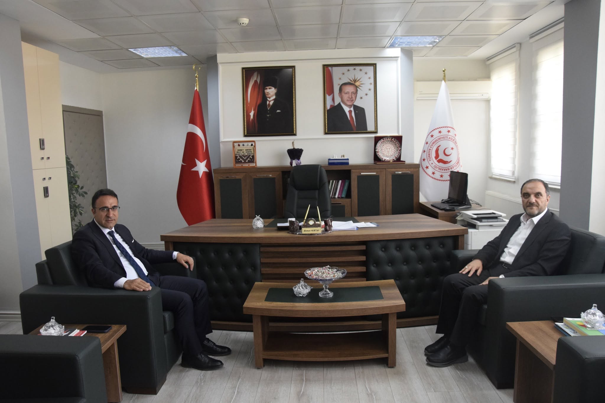 İl Müftüsü Nurullah Koçhan’dan İl Müdürümüz Ahmet Kırtay’a Ziyaret