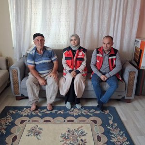 Şehidimizin Kıymetli Babasına Babalar Günü Ziyareti  - fotoğraf 1