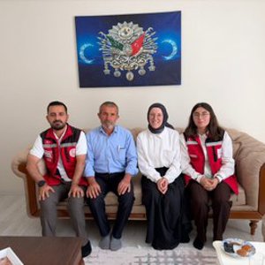 Boğazlıyan Sosyal Hizmet Müdürlüğünce Aziz şehitlerimizin kıymetli babaları ziyaret edildi. - fotoğraf 2