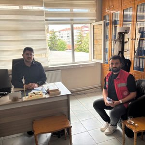 Sosyal Risk Haritası çalışmaları kapsamında ilçemizde bulunan kamu kurumlarına ziyaretler gerçekleştirildi. - fotoğraf 2