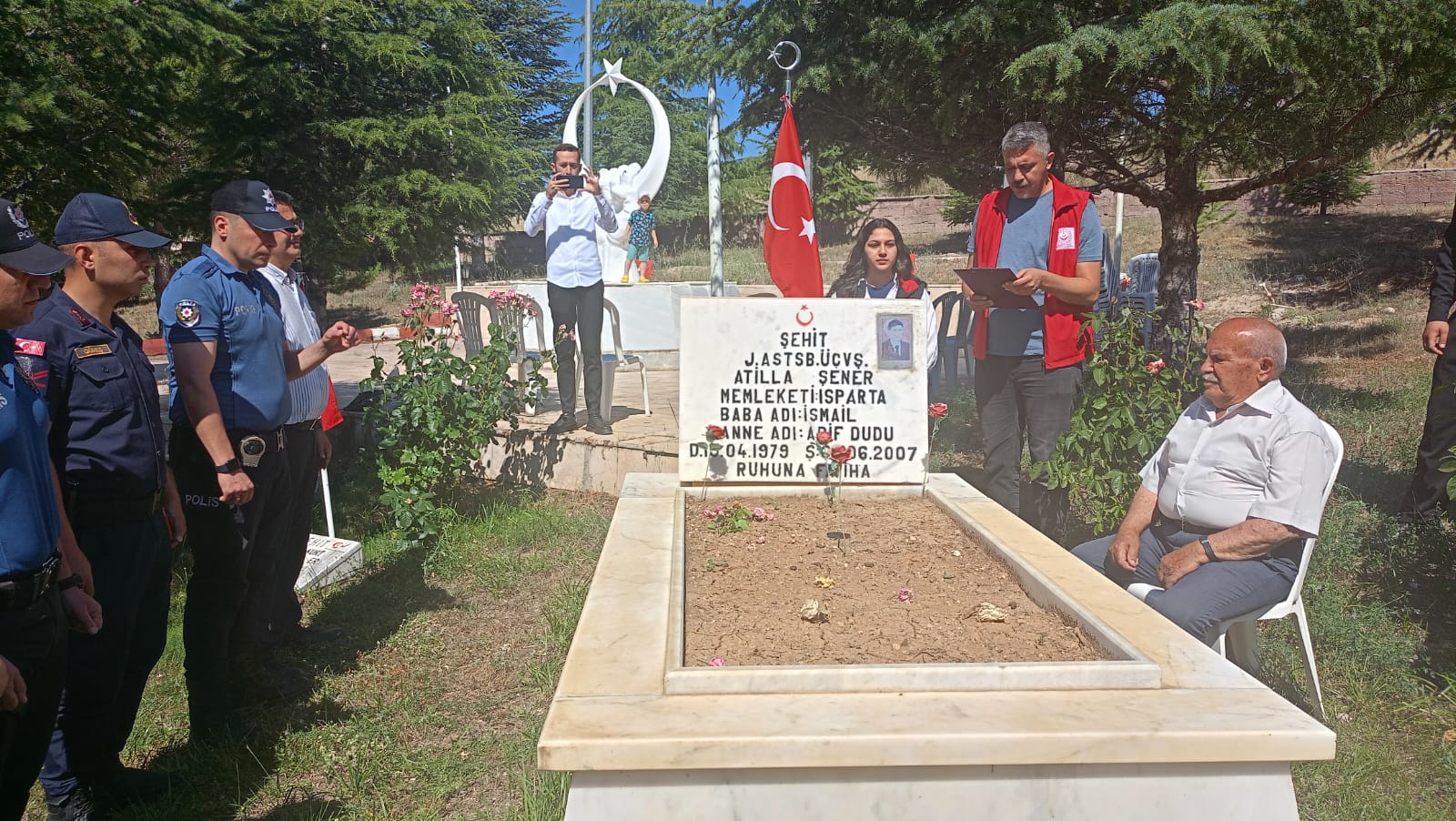 Şehidimiz Atilla ŞENER, şehadetinin yıl dönümünde rahmet, minnet ve dualarla andık.