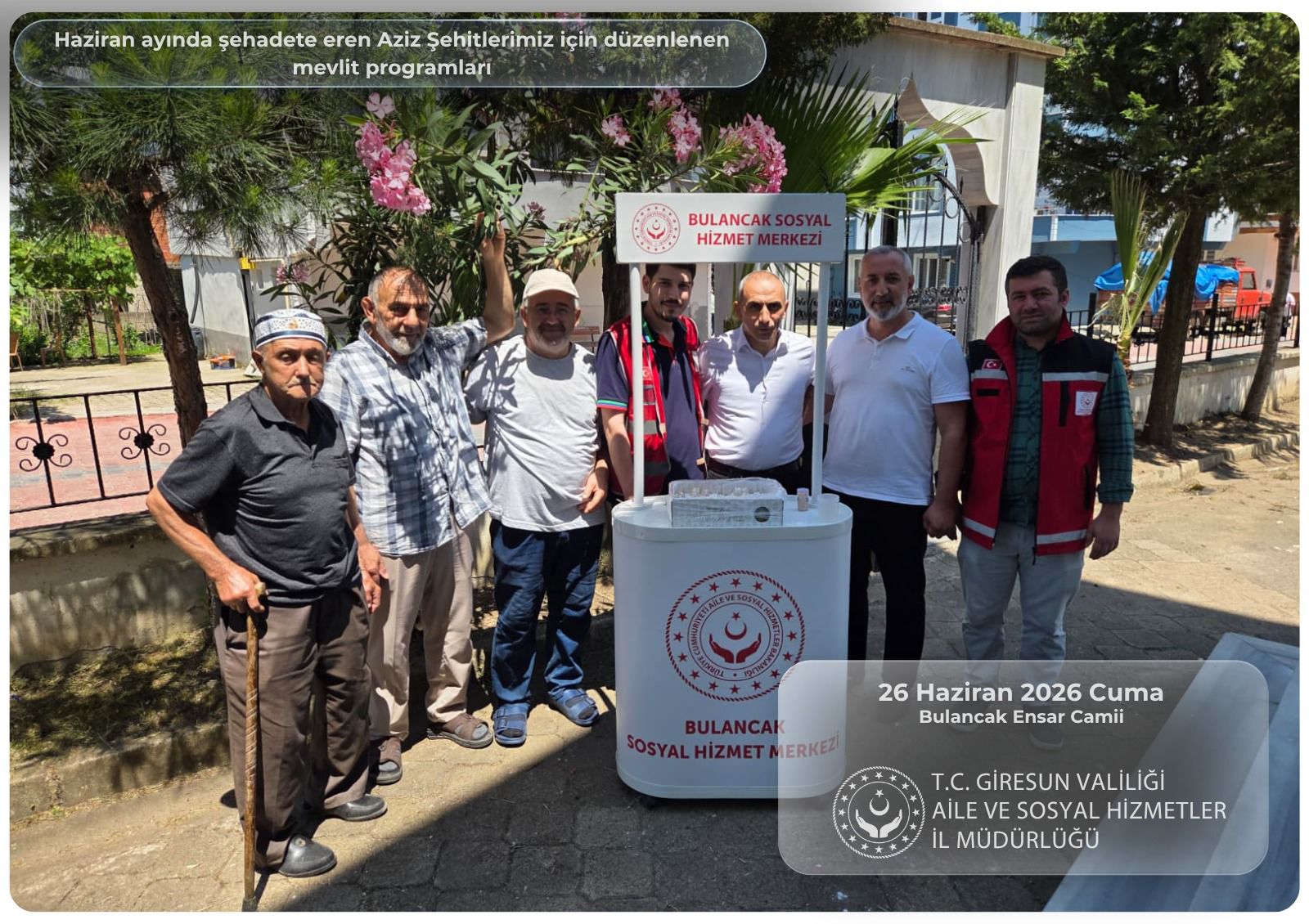Şehit ve Gazilerimiz İçin Mevlit Programı