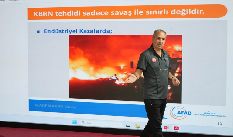 Acil Durum Ekip Eğitimi Faaliyeti..