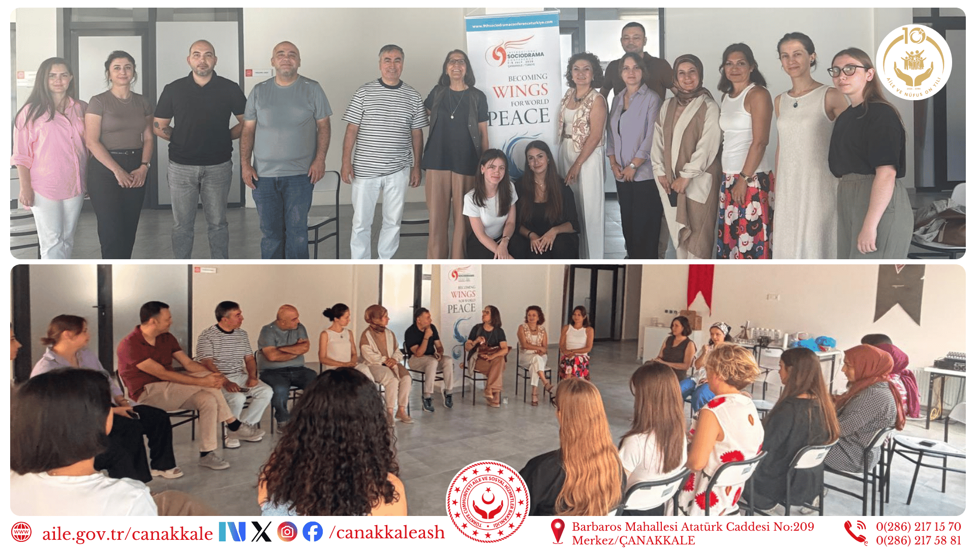 🧩 9. Uluslararası Sosyodrama Konferansı'nda Mesleki Gelişim Buluşması