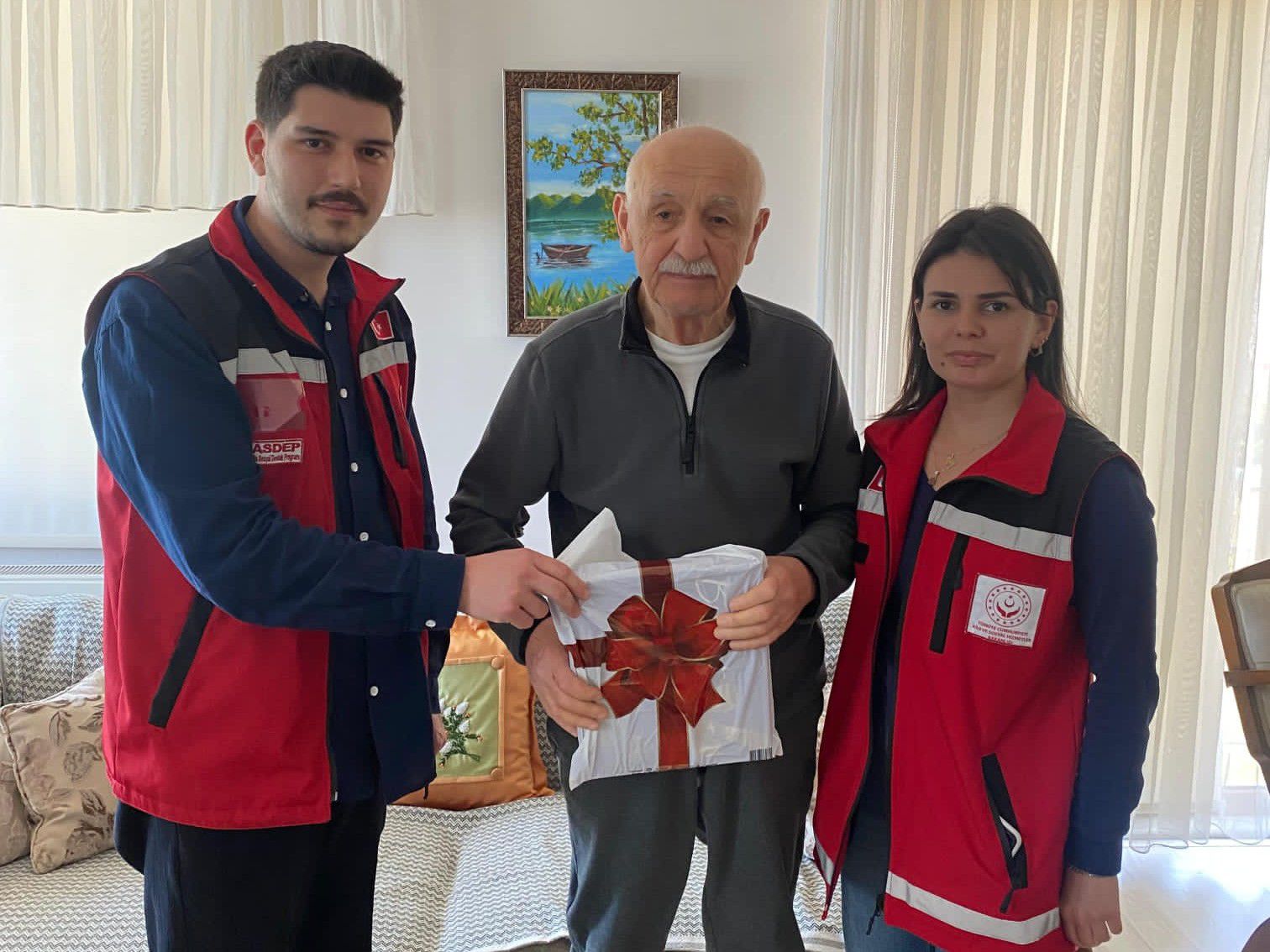 Kurban Bayramı’nda Şehidimiz Oğuz TÜRÜDÜ’nün Babasına Ziyaret