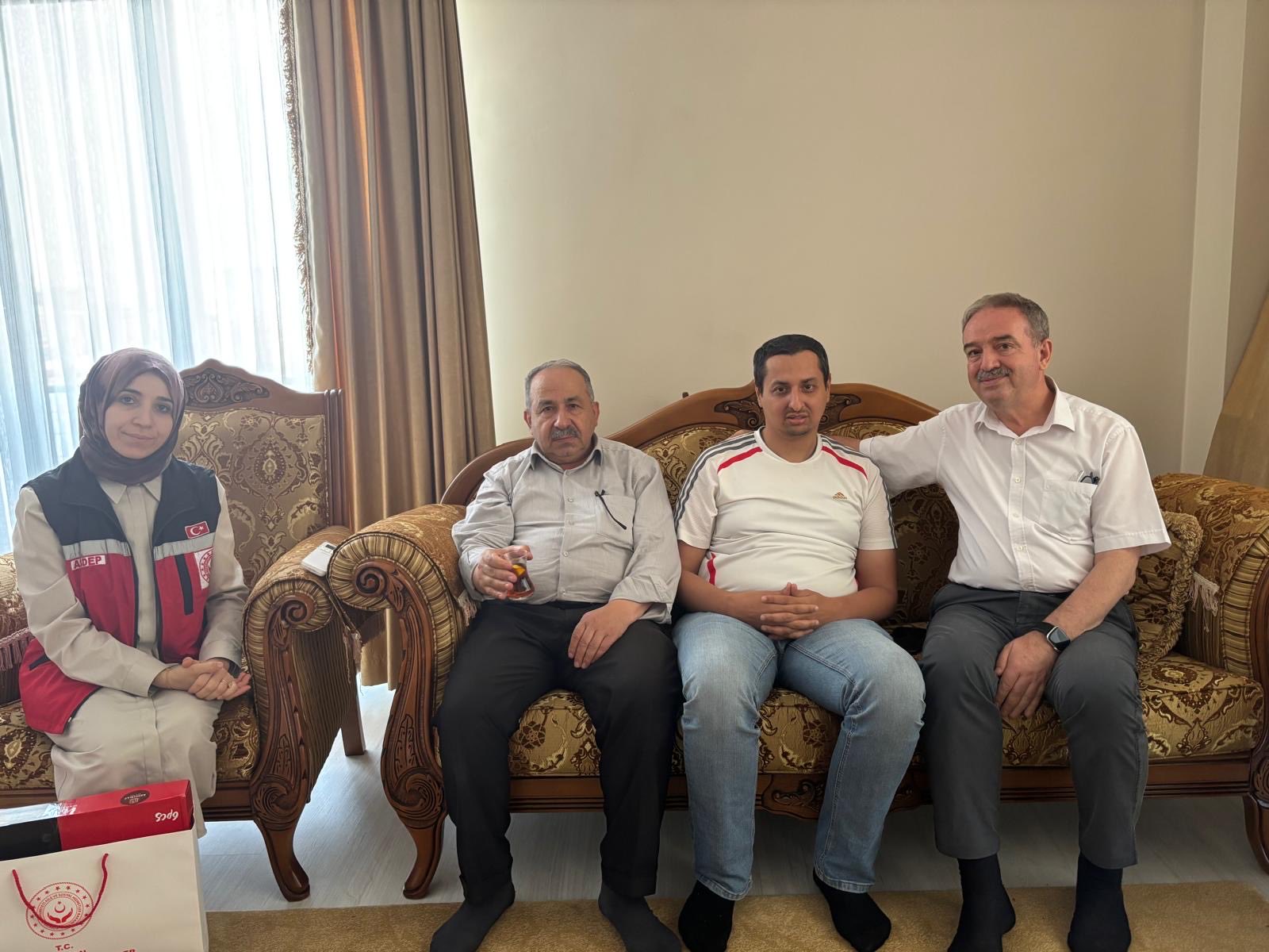 15 Temmuz Gazimiz Mehmet Şirin İnanç Ve Ailesini Ziyaret