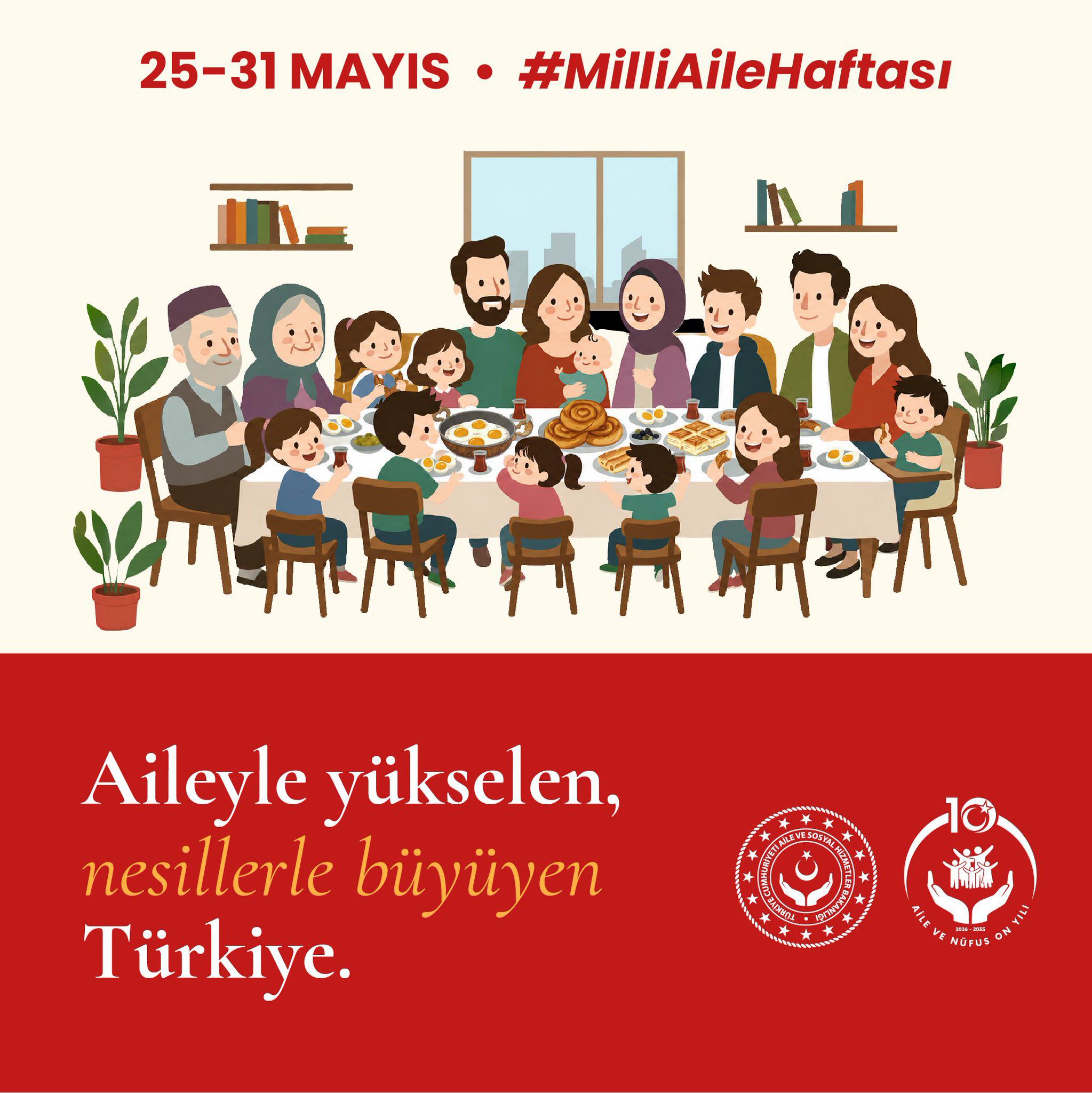 Aileyle yükselen, nesillerle büyüyen Türkiye