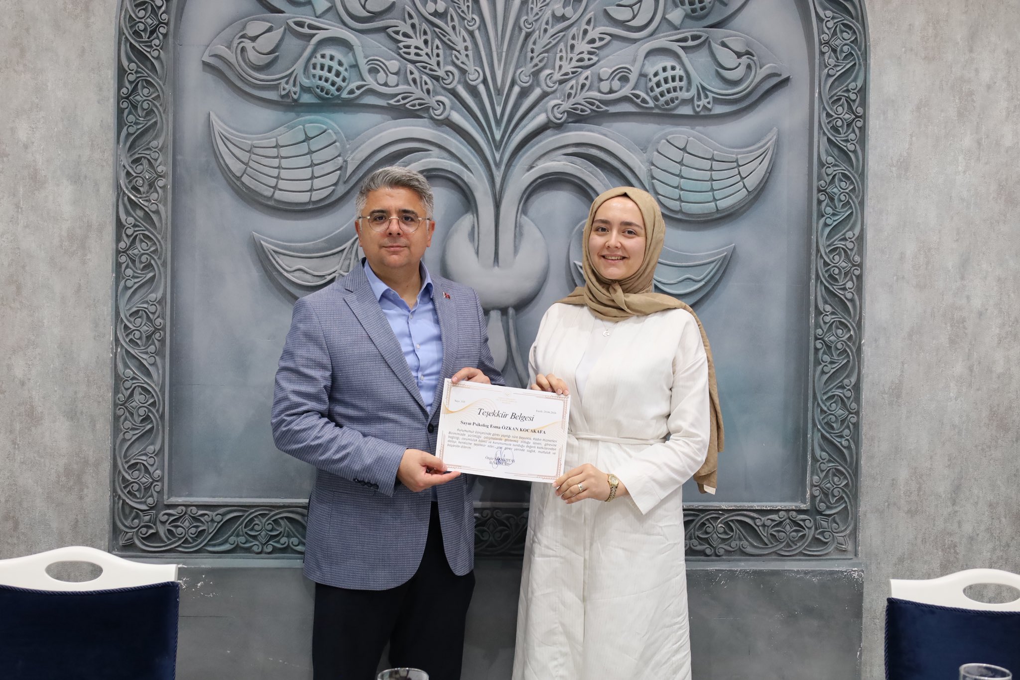 Kıymetli Mesai Arkadaşımız Esma Özkan Kocakafa'ya Veda Programı 