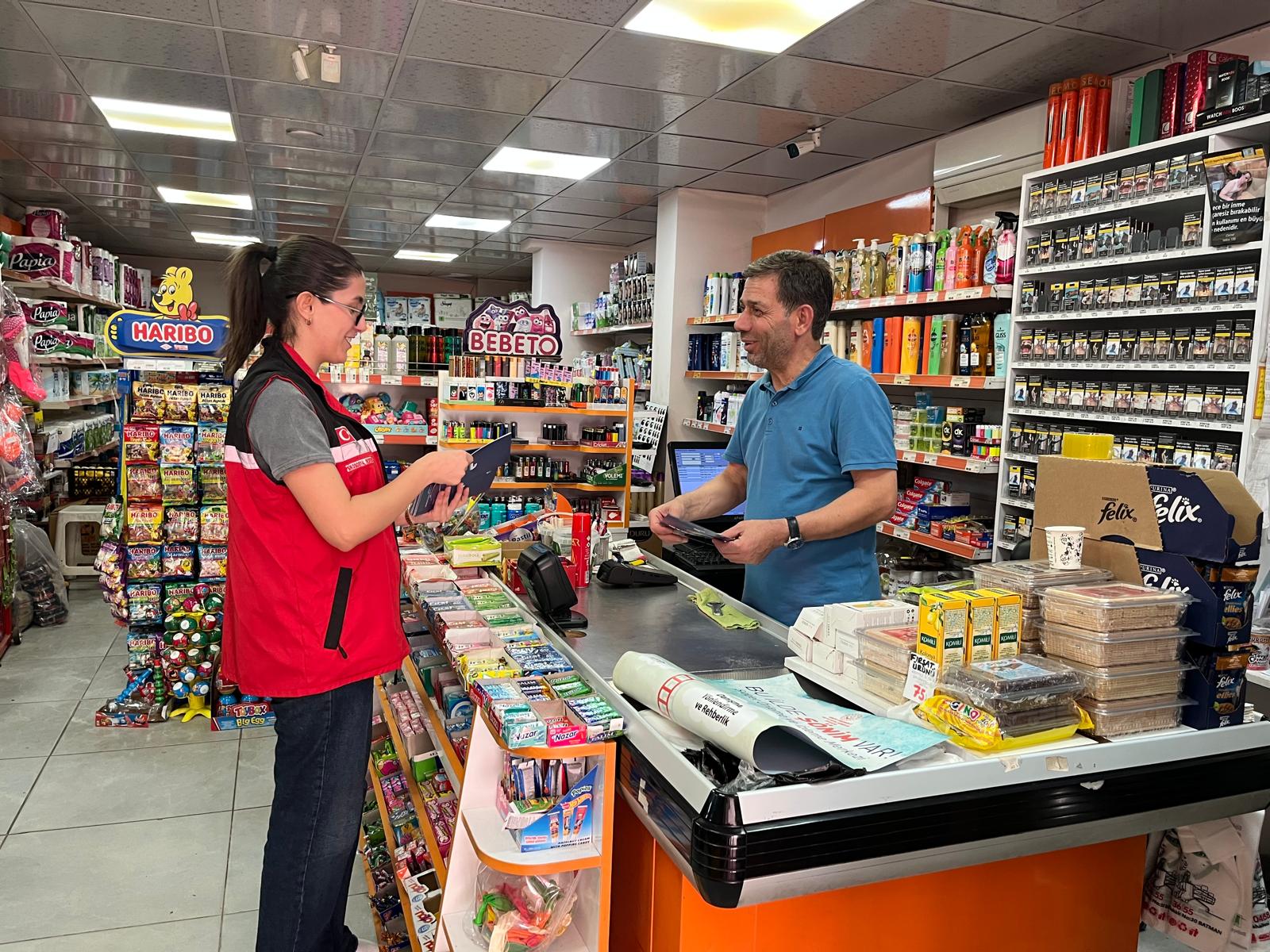 Esnaf ve Vatandaşlarımıza Kadına Yönelik Şiddetle Mücadele Bilgilendirmesi