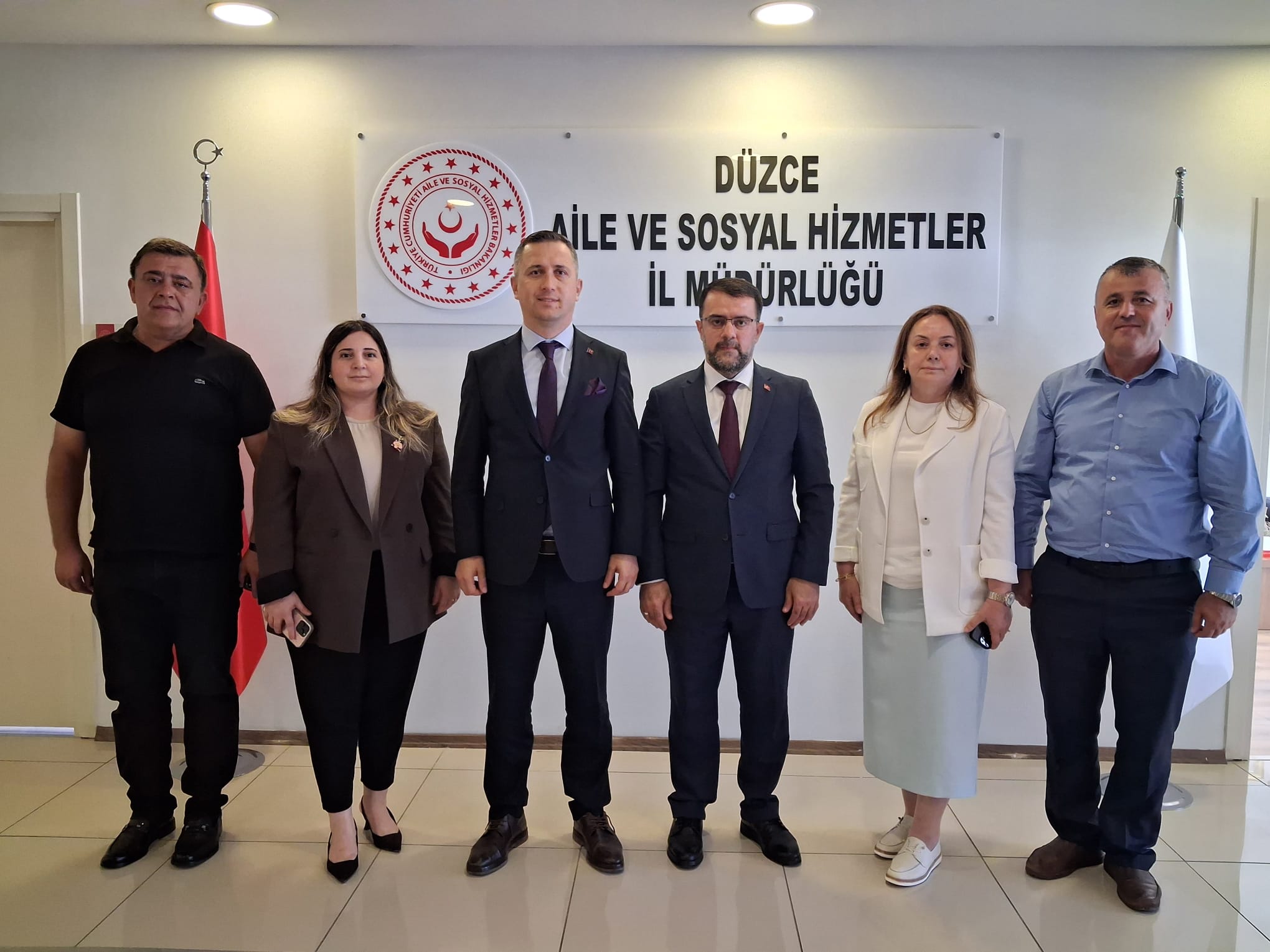 Öz Sağlık-İş Sendikası Yönetimi İl Müdürümüzü Ziyaret Etti.