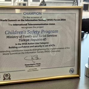 Bakanlığımızın "Çocuklar Güvende" Uygulaması WSIS Prizes 2026'da Şampiyon Proje Oldu - fotoğraf 4