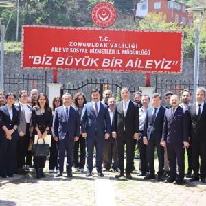Zonguldak Aile ve Sosyal Hizmetler İl Müdürlüğümüze ziyaret gerçekleştirilmiştir. - fotoğraf 1