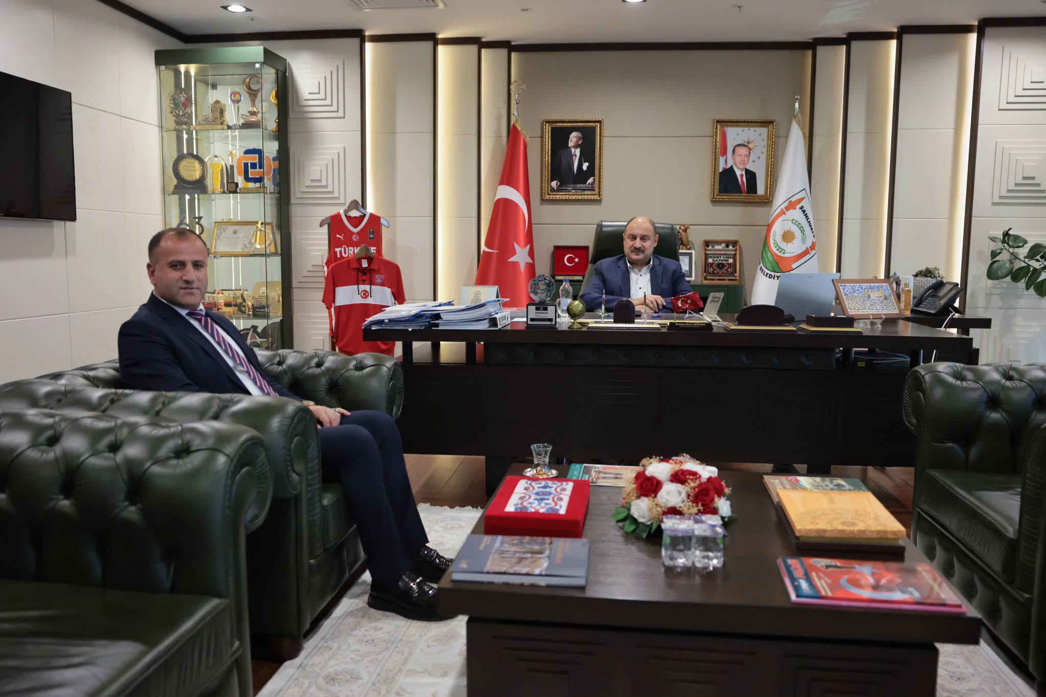 İl Müdürümüz Fatih YILMAZ’dan Büyükşehir Belediye Başkanımız Mehmet Kasım GÜLPINAR’a Ziyaret