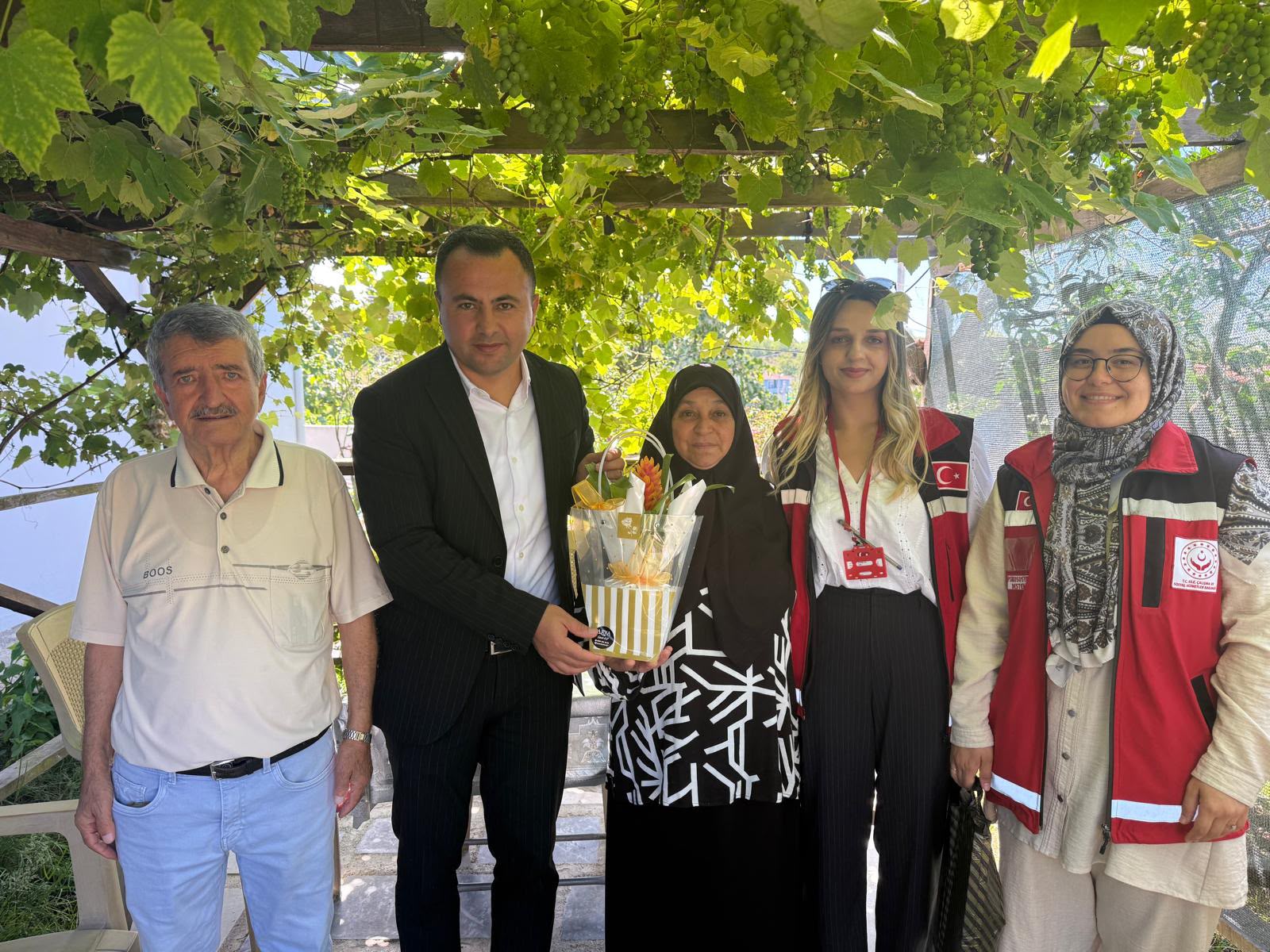15 Temmuz Demokrasi ve Milli Birlik Günü Kapsamında Akçakoca'da Kıbrıs Gazileri Ziyaret Edildi.