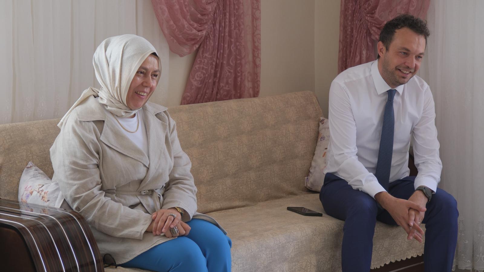 Nilgün Kalaylı Hanımefendi ve İl Müdürümüz Çetin Tutaş’tan Koruyucu Ailelerimize Ziyaret