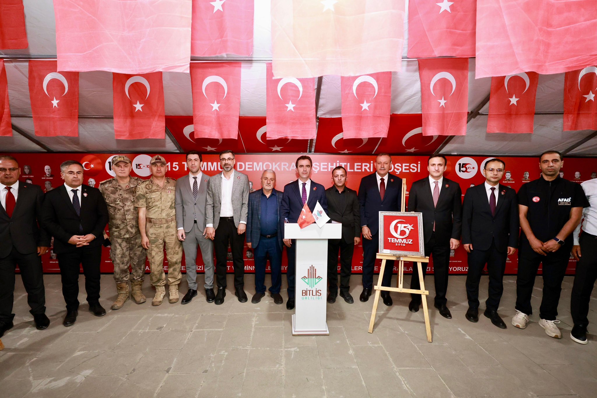 15 Temmuz Ruhunu Yaşatan Anma Çadırı Ziyareti