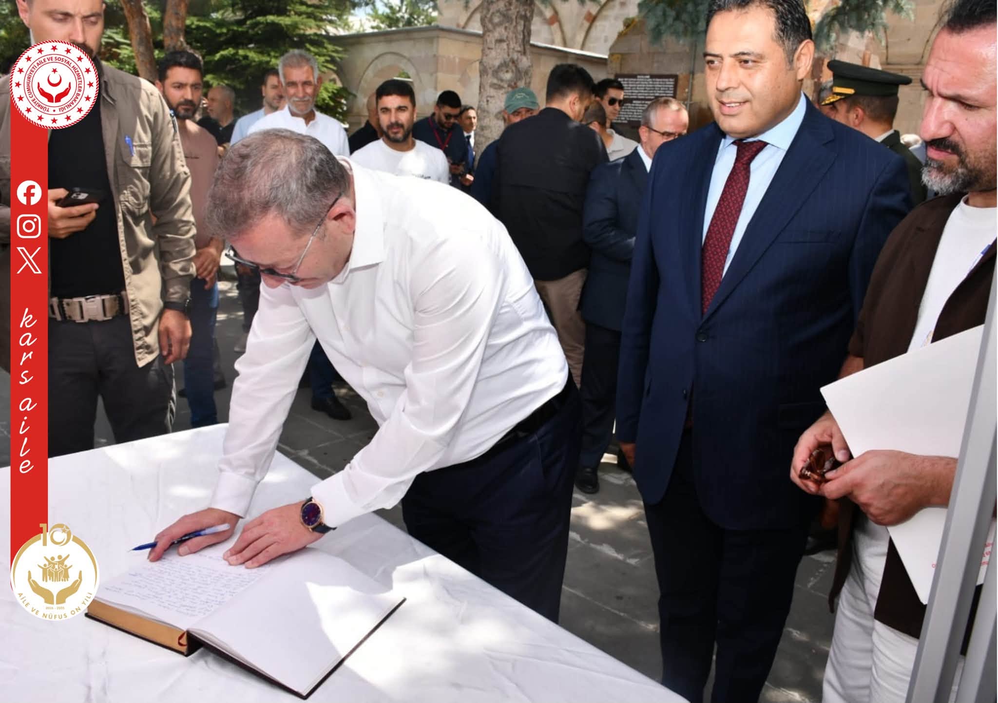 📍Valimiz Ziya POLAT, 15 Temmuz Anı Defteri'ni İmzaladı
