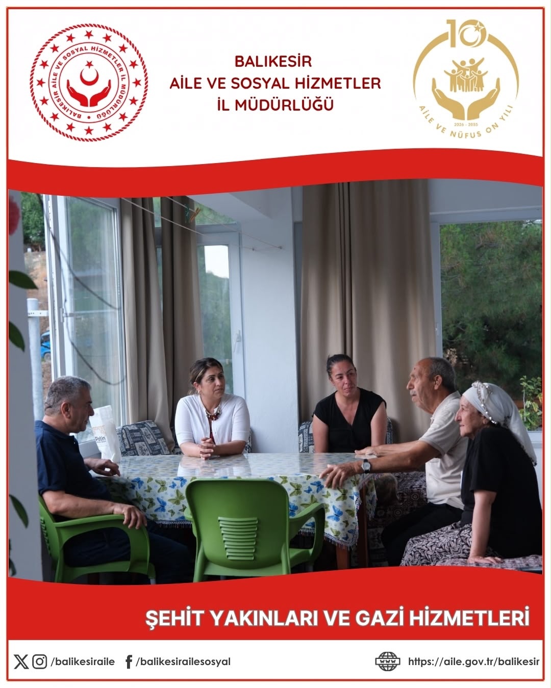 Gazimize ve Kıymetli Eşine Anlamlı Ziyaret