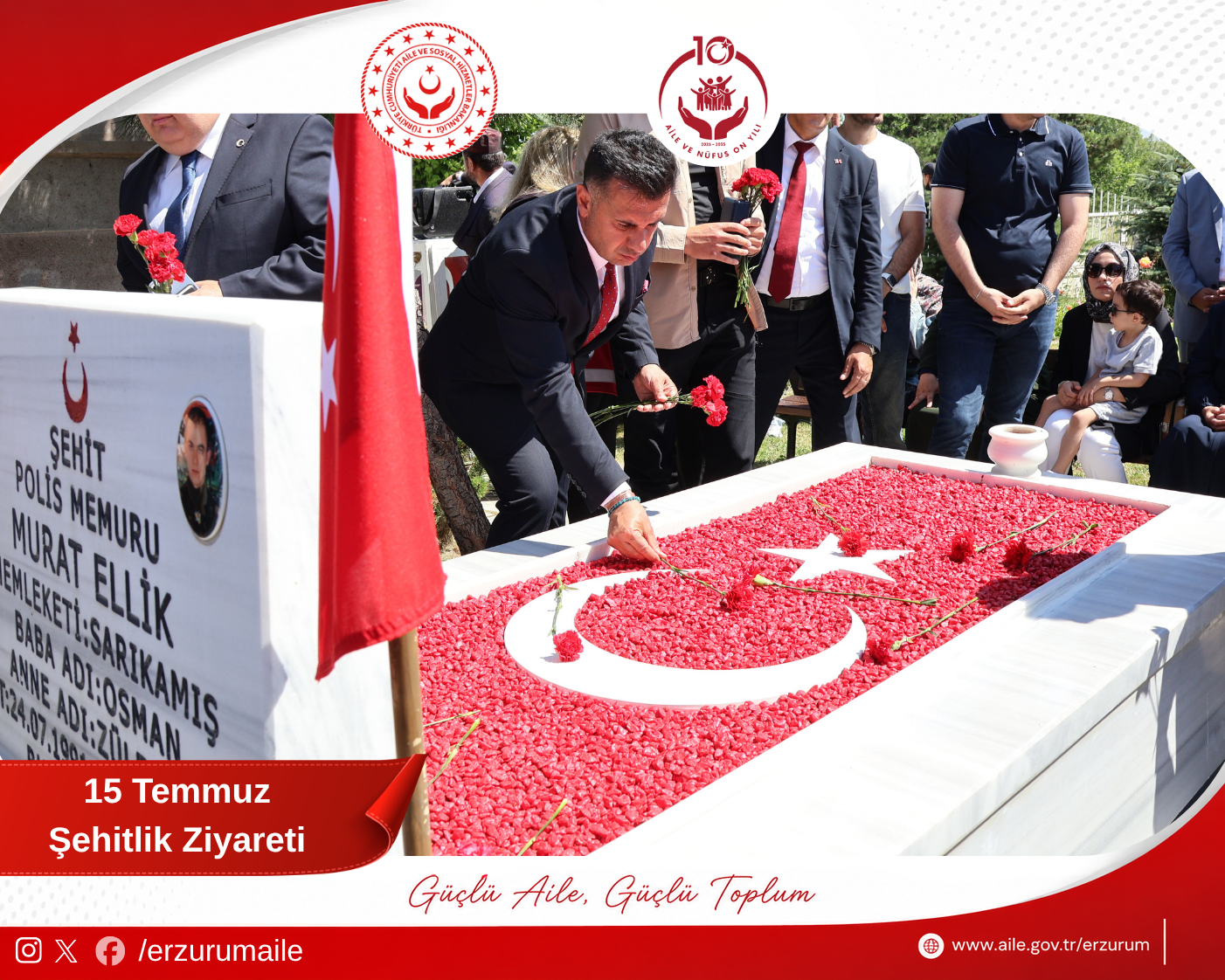 15 Temmuz Şehitliği Ziyareti