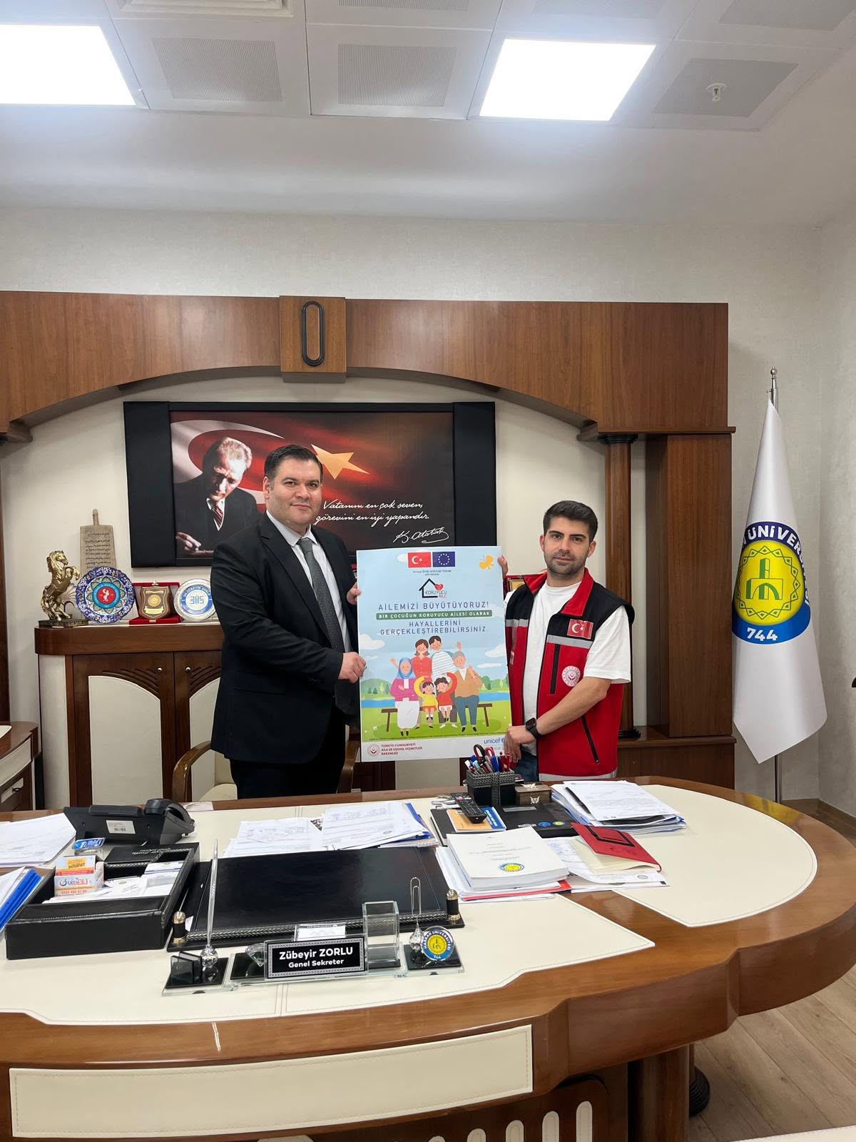 Haliliye SHM'den Harran Üniversitesi'nde Koruyucu Aile Farkındalık Çalışması