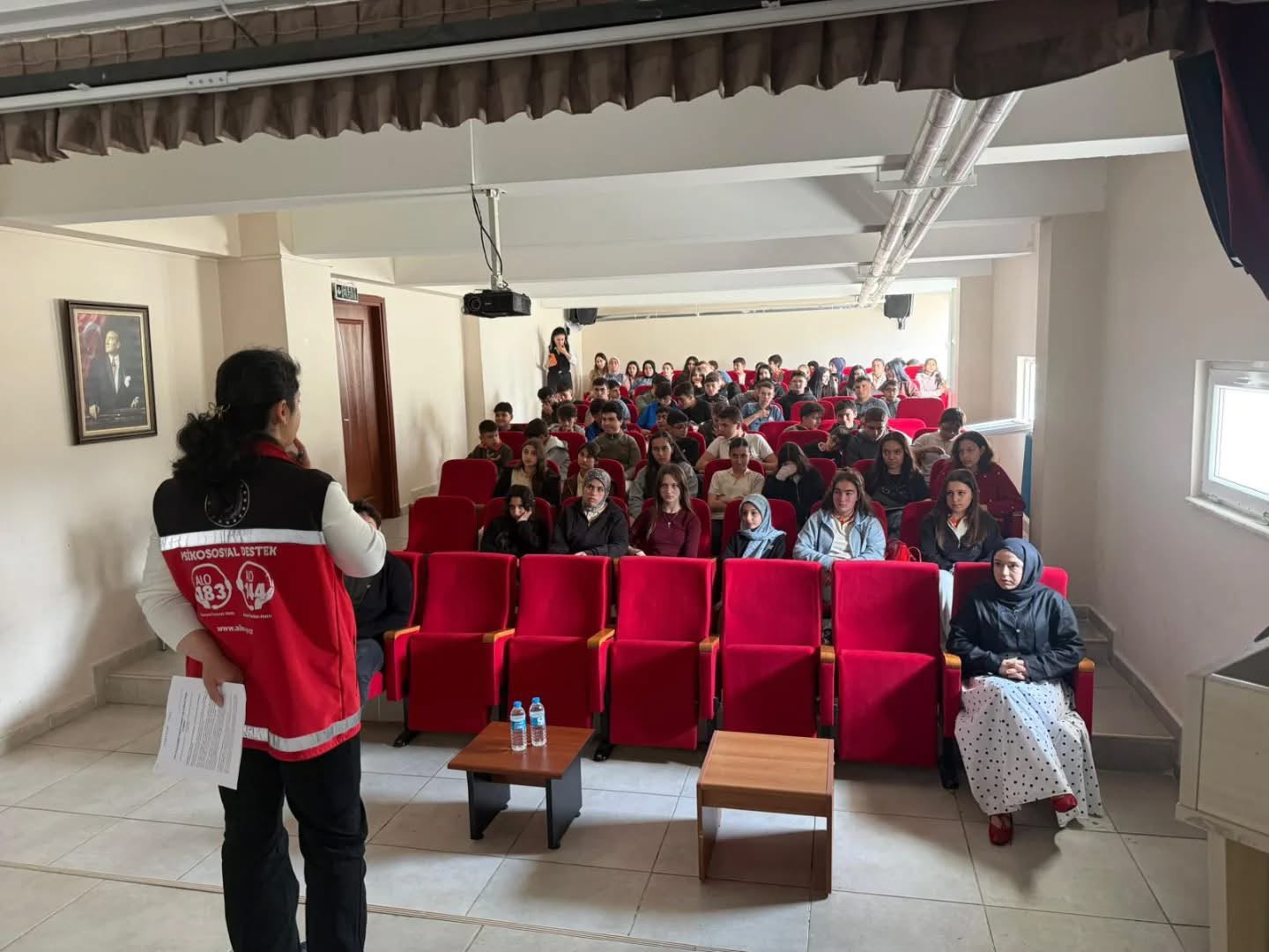 Saraydüzü Türkaylar Okulu Öğrencilerine Koruyucu ve Önleyici Eğitim Verildi