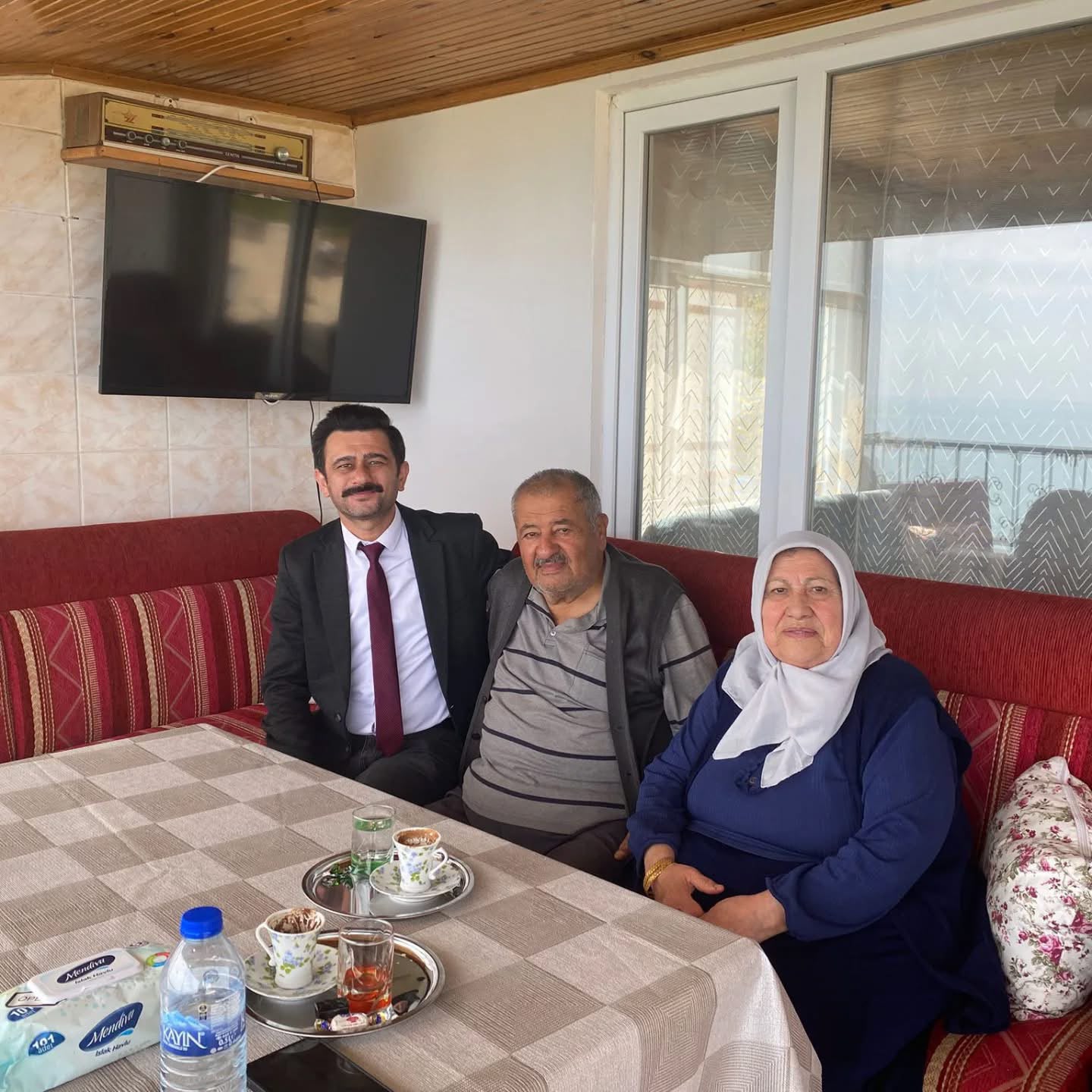 Kıbrıs Gazisi Mustafa Akbaş'a Bayram Ziyareti