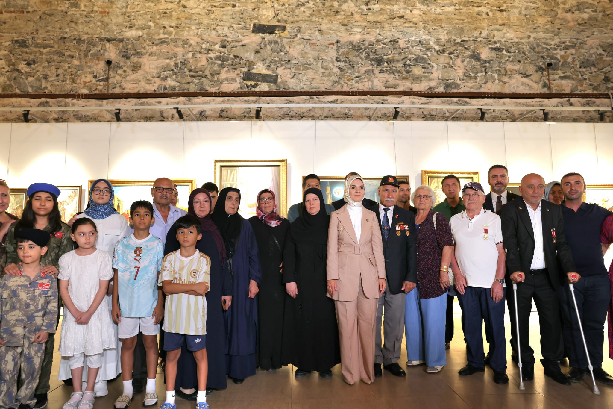 15 Temmuz’un 10. Yılında İstanbul’da Sanata Teşvik ve Sanatla Yaşam Programı Kapsamında Sergi Düzenlendi