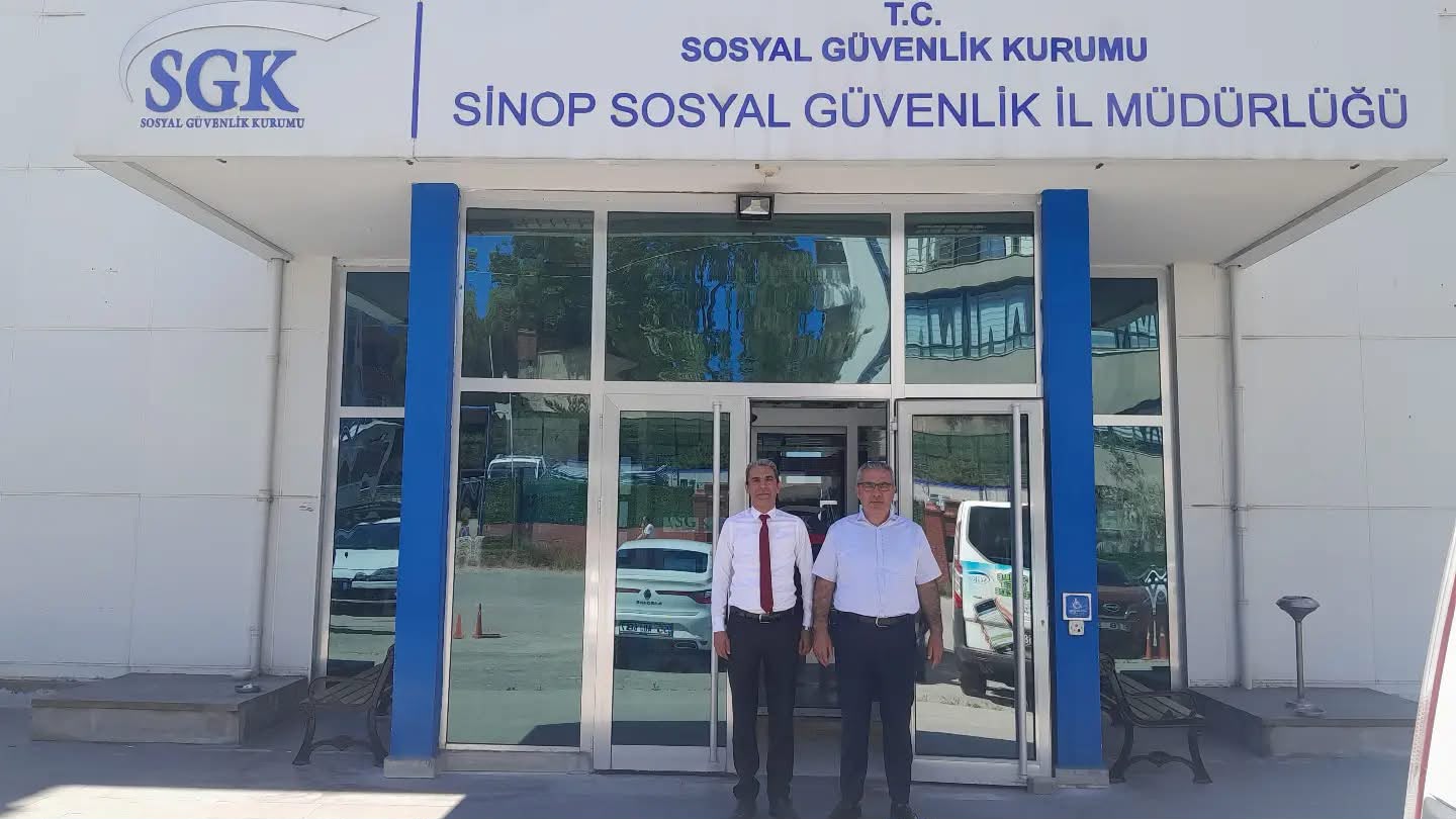 İl Müdürü Özok'tan SGK İl Müdürü Şahin'e Ziyaret