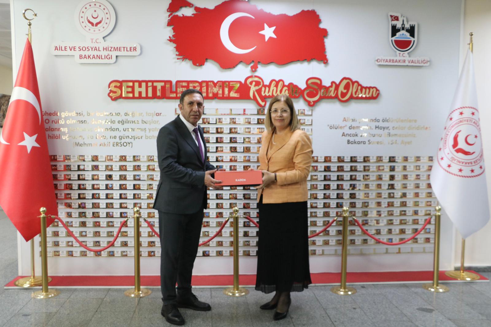 KADEM Heyetinden İl Müdürümüz Sayın Aydın Polat’a Ziyaret