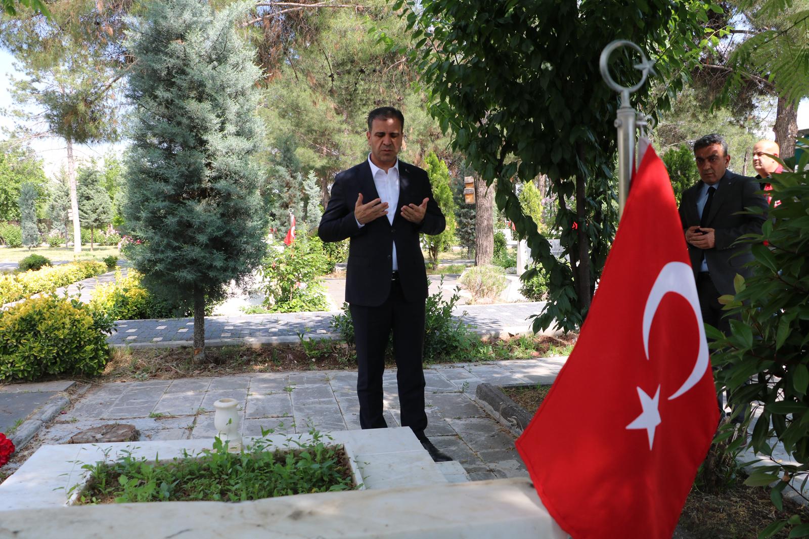 Hava Şehitliği Ziyareti Gerçekleştirildi