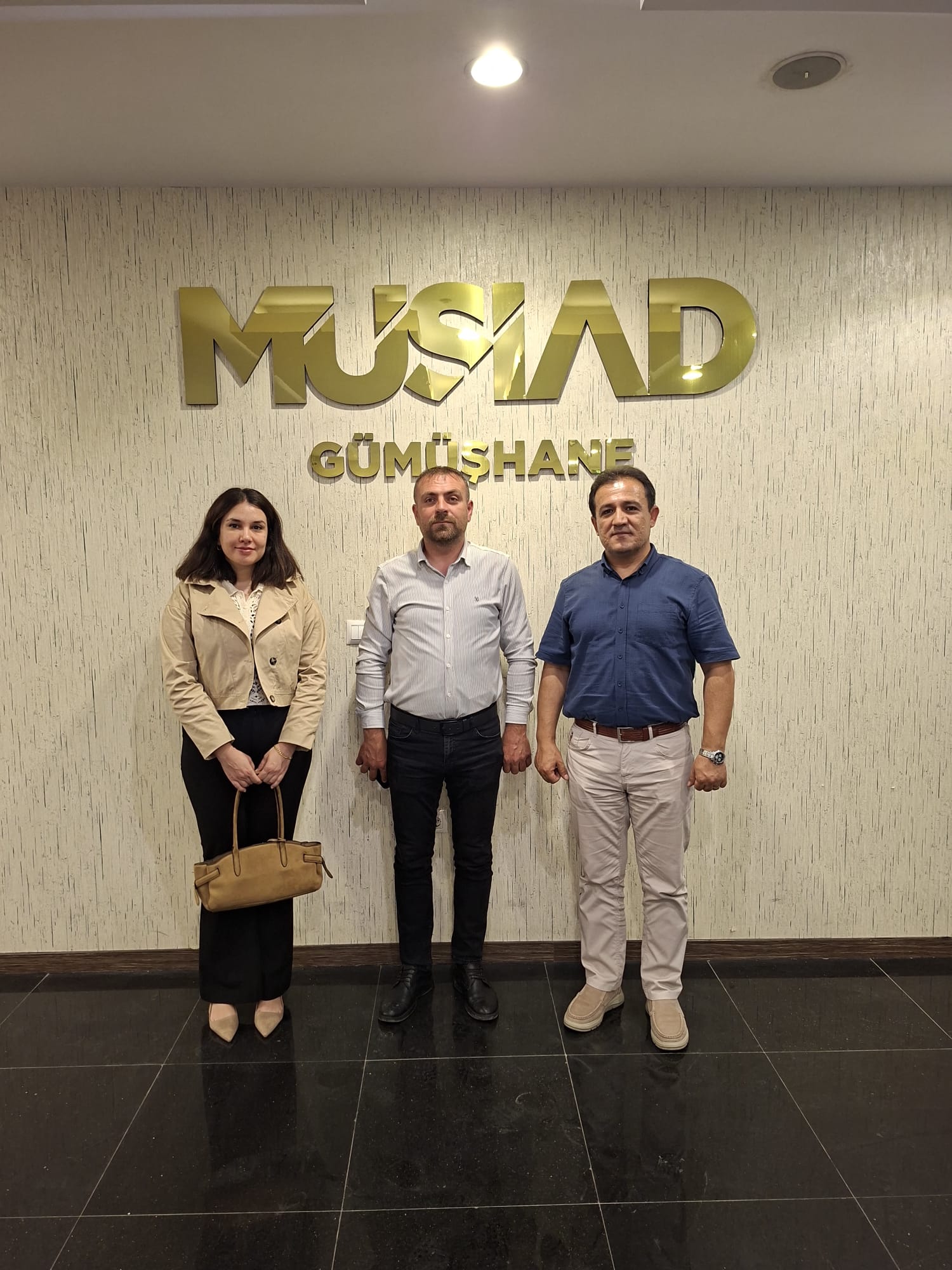 MÜSİAD Gümüşhane Şube Başkanı Selim Yıldız'a Ziyaret Gerçekleştirildi