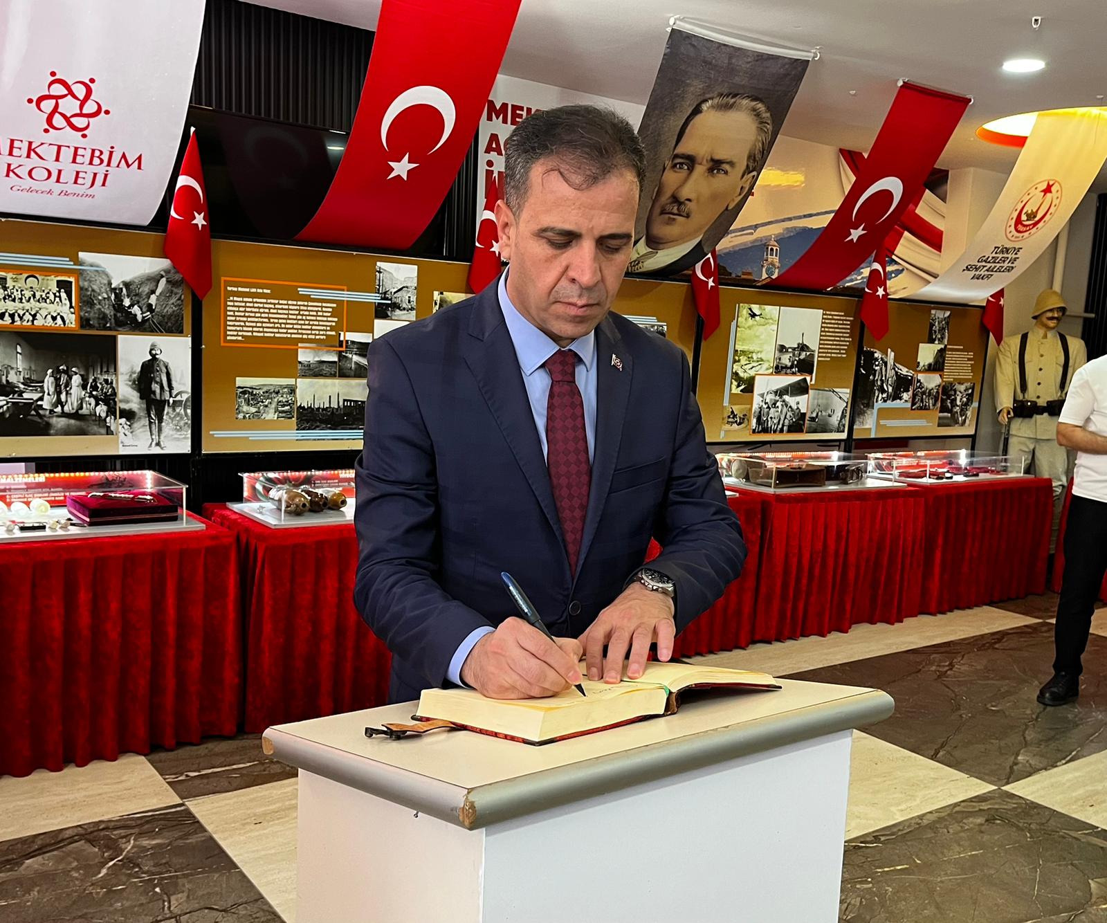 Çanakkale Savaş Objeleri ve Fotoğraf Sergisine Katılım Sağlandı