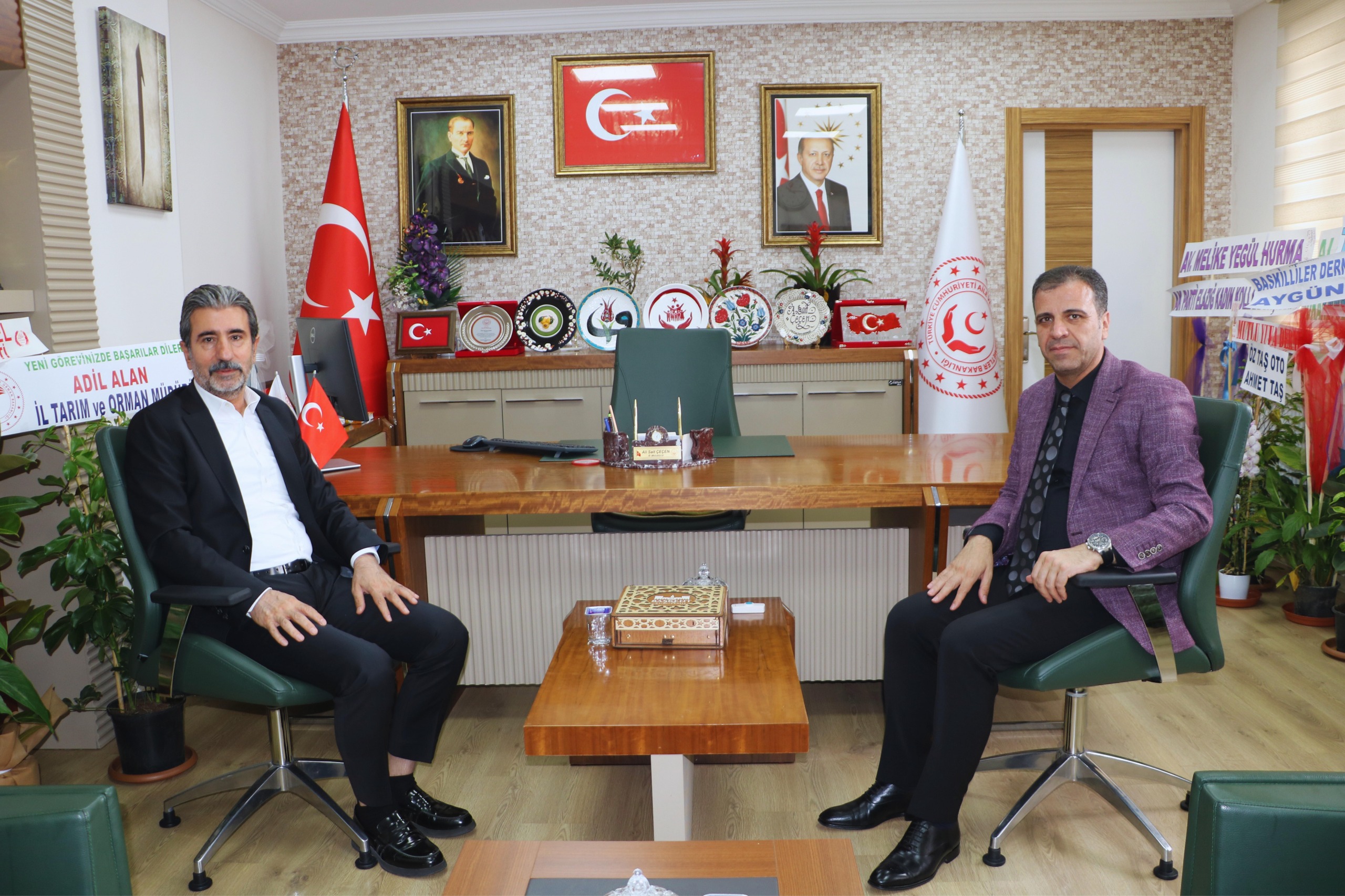 İller Bankası Bölge Müdüründen İl Müdürümüze Ziyaret