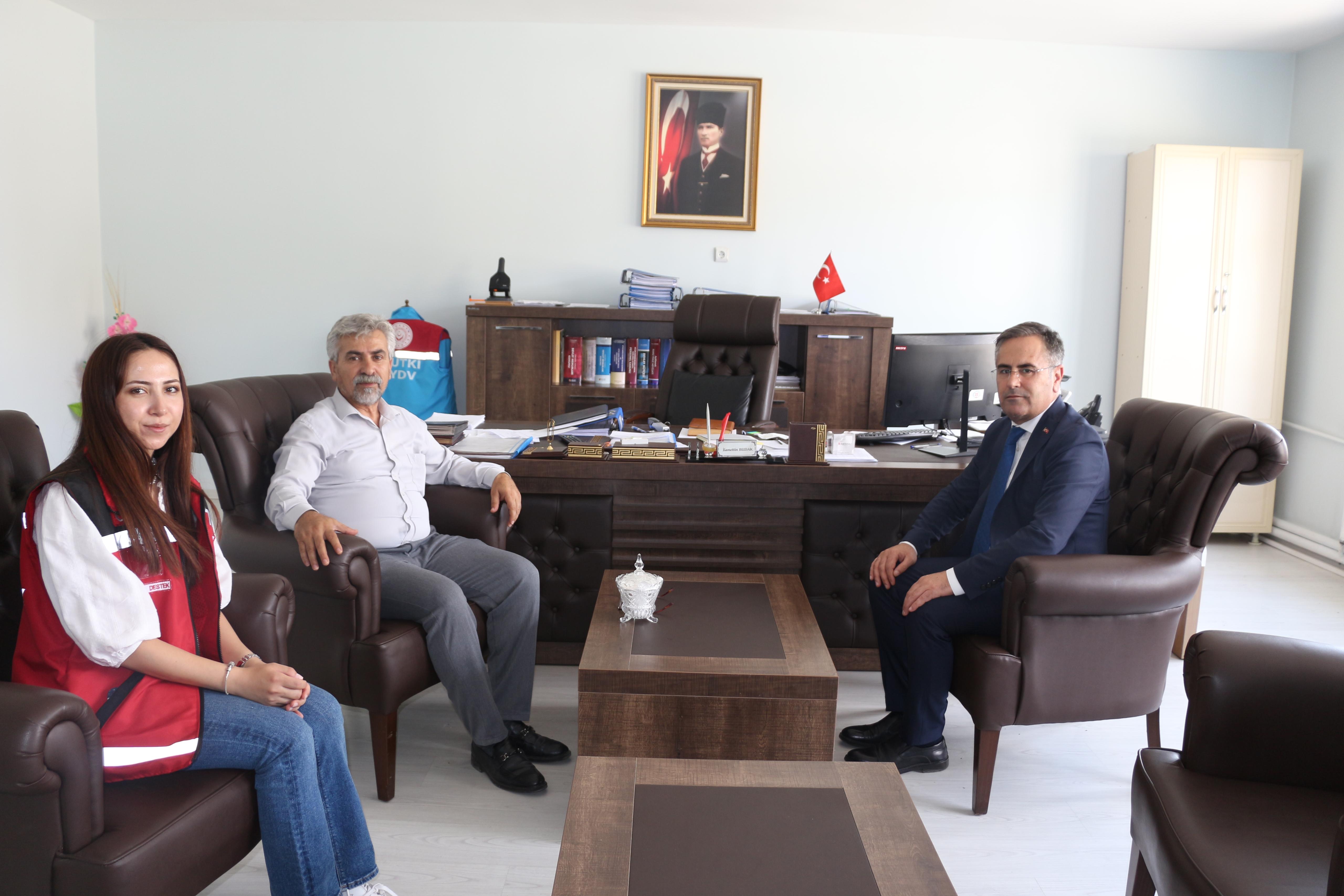  İl Müdürümüz Vefa AKDOĞAN’dan Mutki SYDV’ye Ziyaret