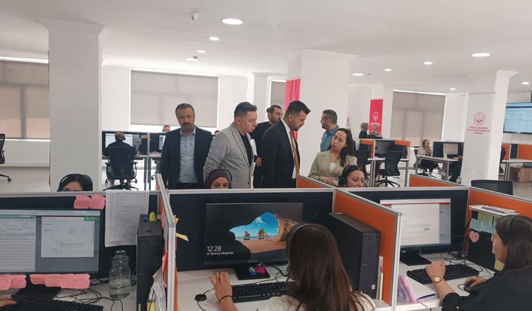 Afyonkarahisar'a Saha Ziyareti Gerçekleştirildi..