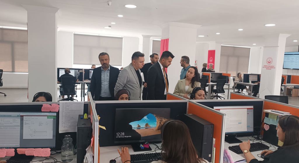 Afyonkarahisar'a Saha Ziyareti Gerçekleştirildi..