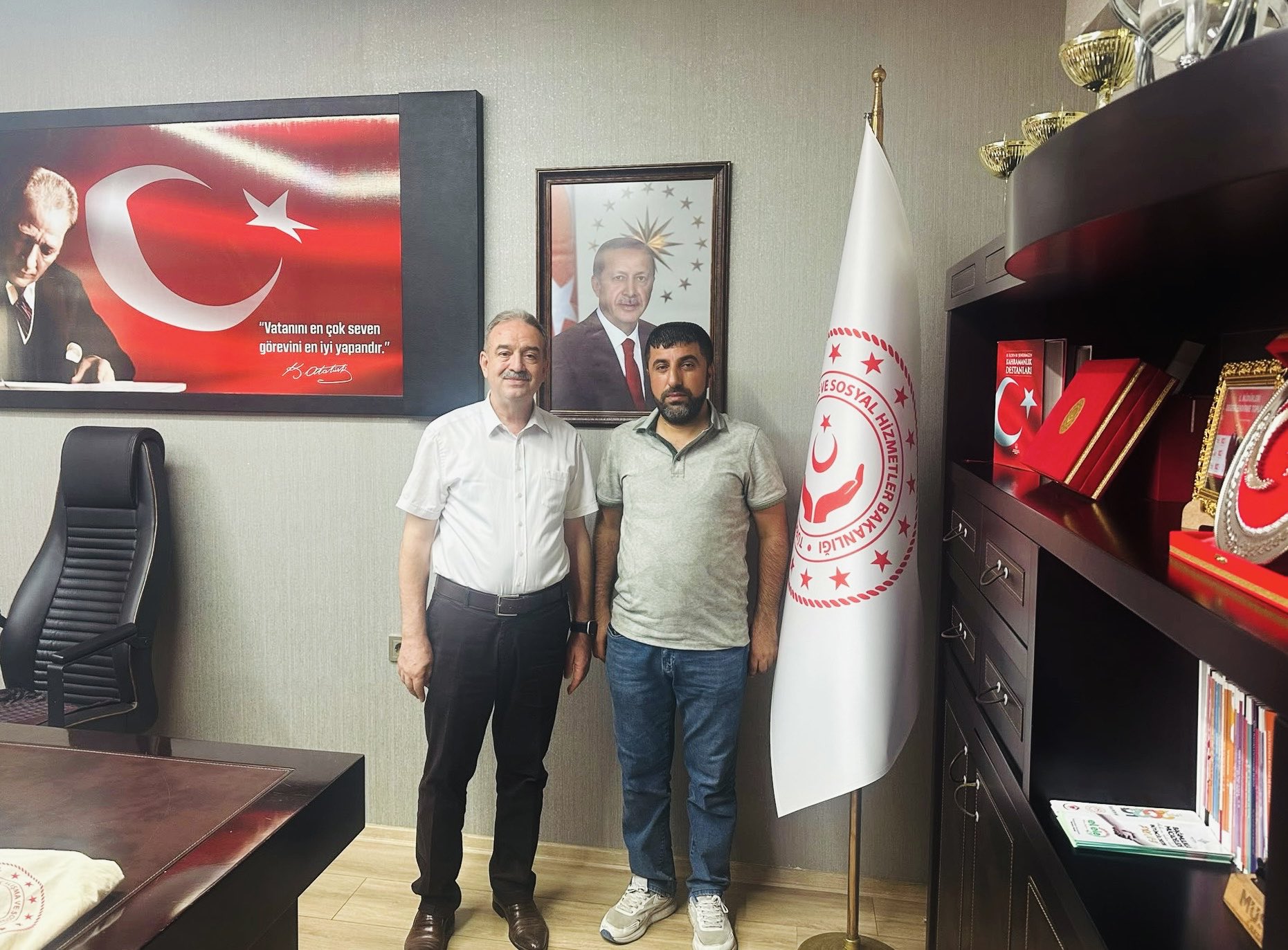 Kıymetli Şehidimiz Kemal Türkeş’in oğlu Cahit Türkeş
