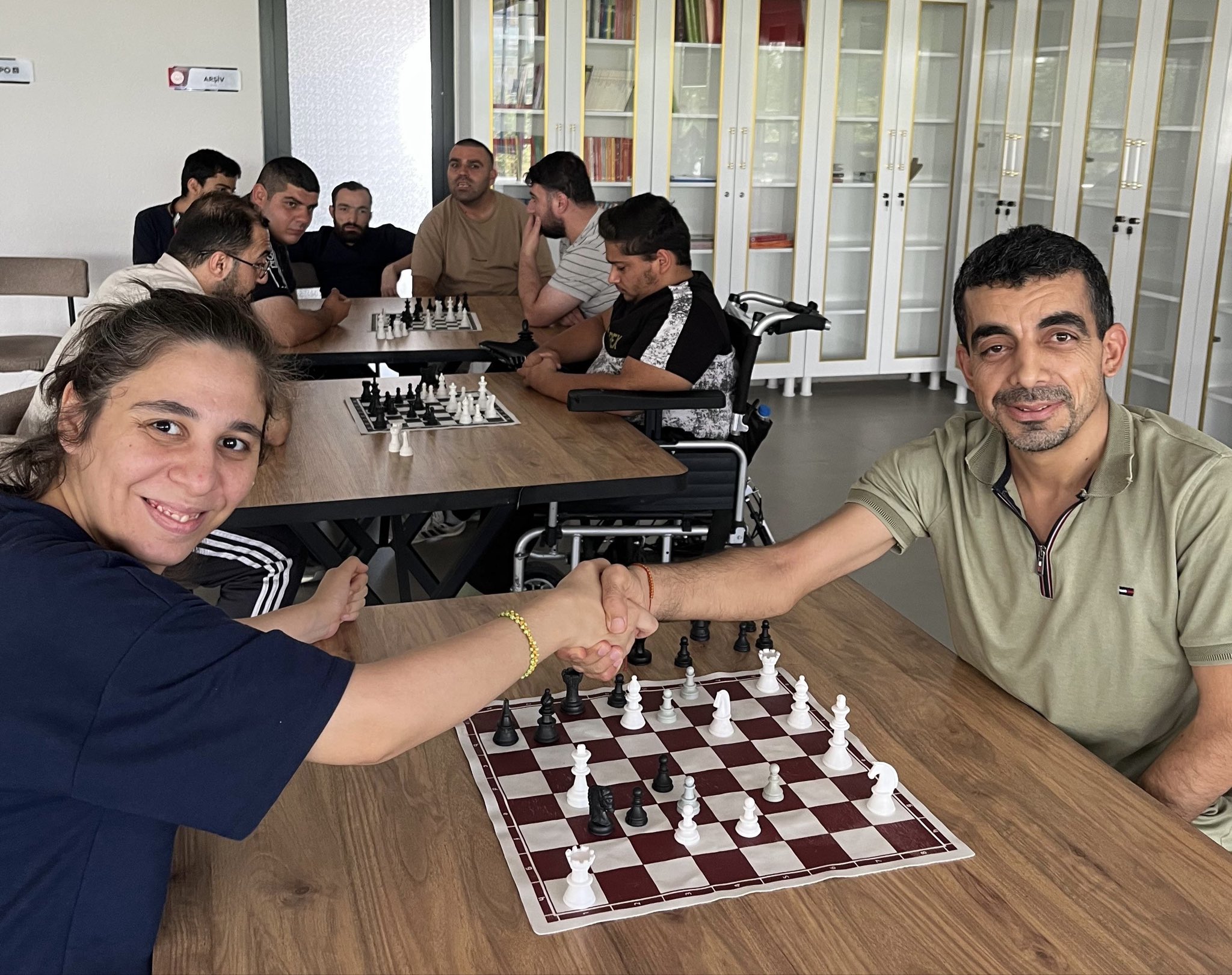 Özel Gereksinimli Bireylerin Katılımıyla Satranç Turnuvası Gerçekleştirildi