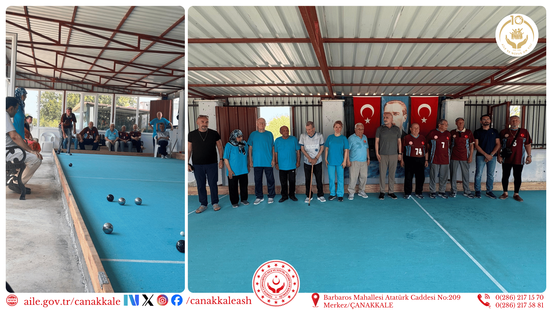 🏆 Bocce Müsabakasında Galibiyet!
