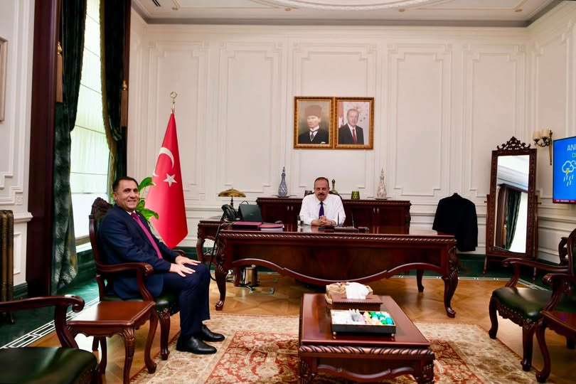  Ankara Valimiz Sayın Yakup Canbolat’ı Makamında Ziyaret