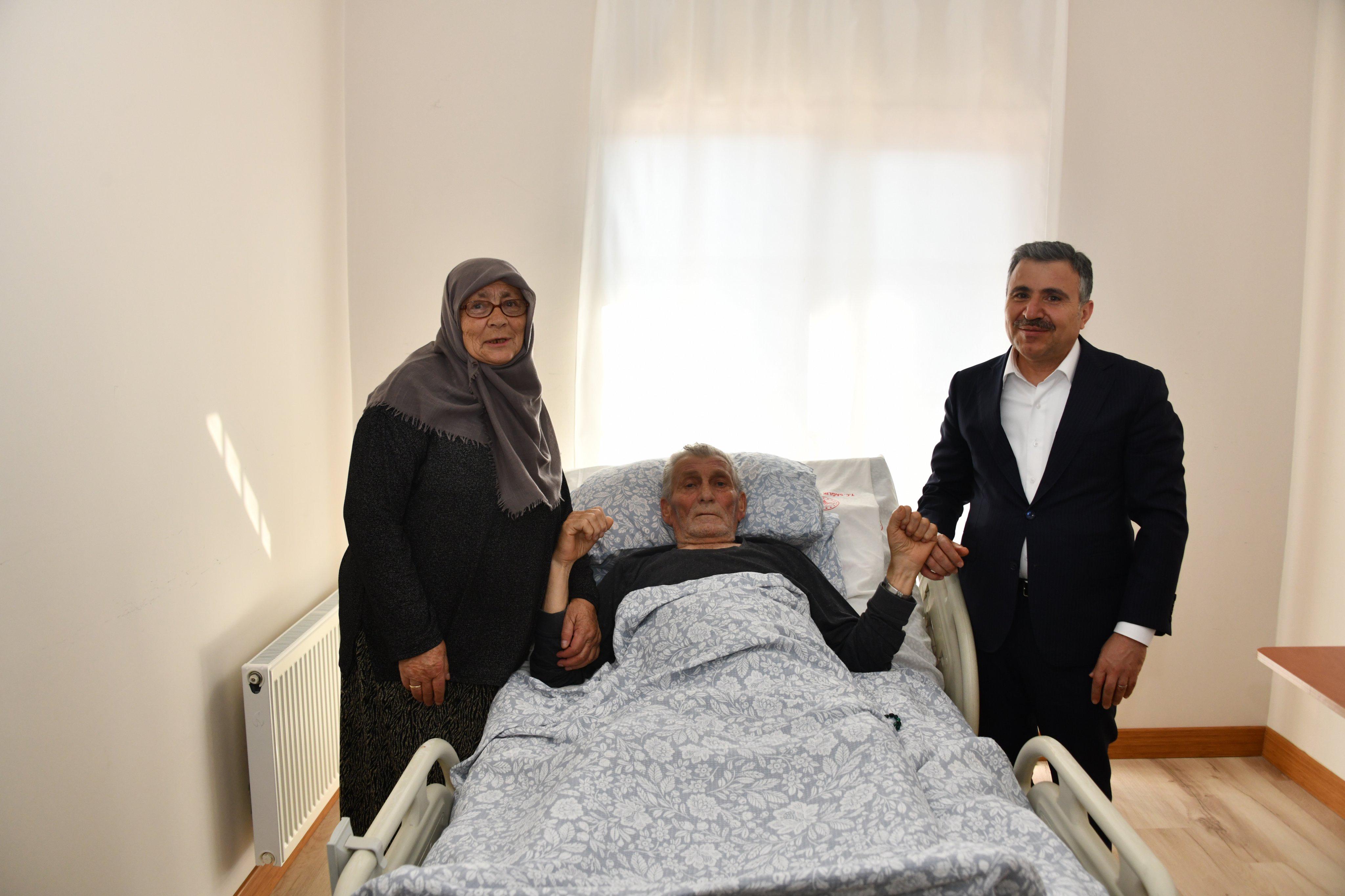Kıbrıs Gazimiz Fehim Aysel’e Ziyaret Gerçekleştirildi