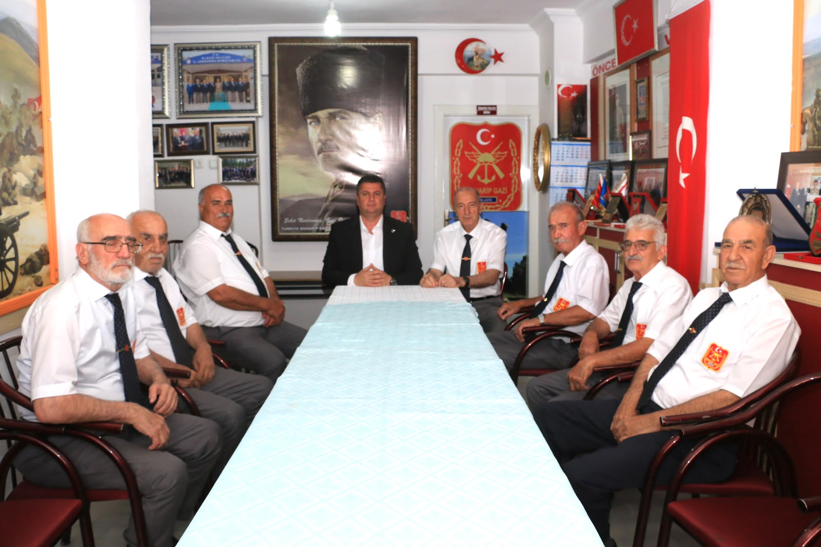 İL MÜDÜRÜ SAYIN DEMİRCİ KAHRAMAN KIBRIS GAZİLERİMİZLE BİRARAYA GELDİ