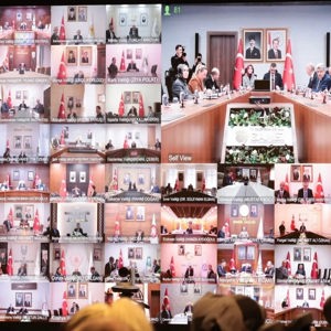 Aile ve Sosyal Hizmetler Bakanımız Sayın Mahinur Özdemir Göktaş ve İçişler Bakanı Sayın Mustafa Çiftçi ile Birlikte 81 İlimizin Valileri ve  81 İl Müdürümüzün de Katıldığı Çevrimiçi bir Toplantı Gerçekleştirildi - fotoğraf 3