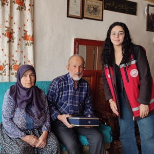 Kahraman Gazilerimiz Kemal Gül ve Hamza Yılmaz’ı Hanelerinde Ziyaret Edildi - fotoğraf 1