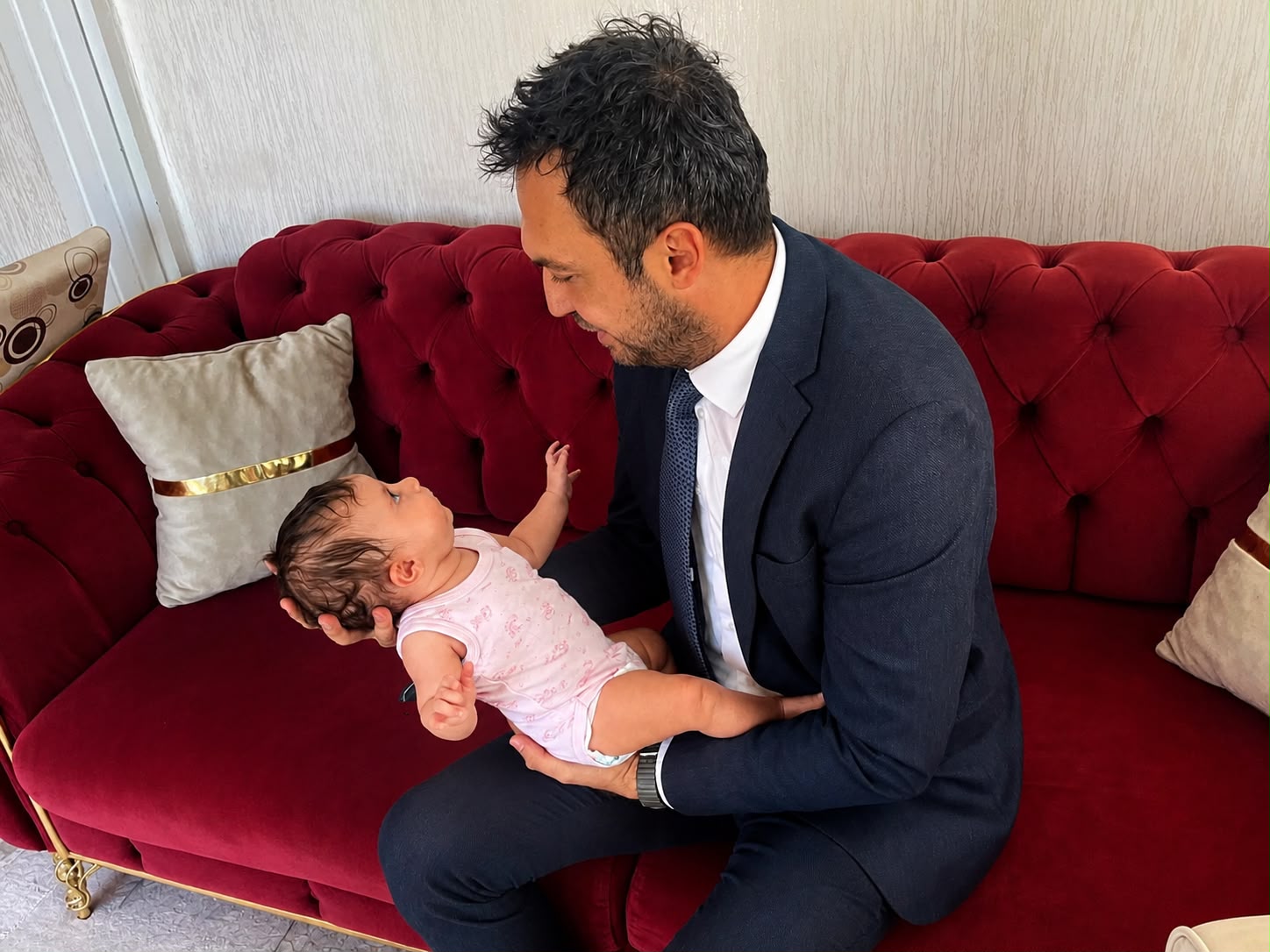 İl Müdürümüz Çetin Tutaş’tan Üçüncü Çocuğu Dünyaya Gelen Aileye Ziyaret