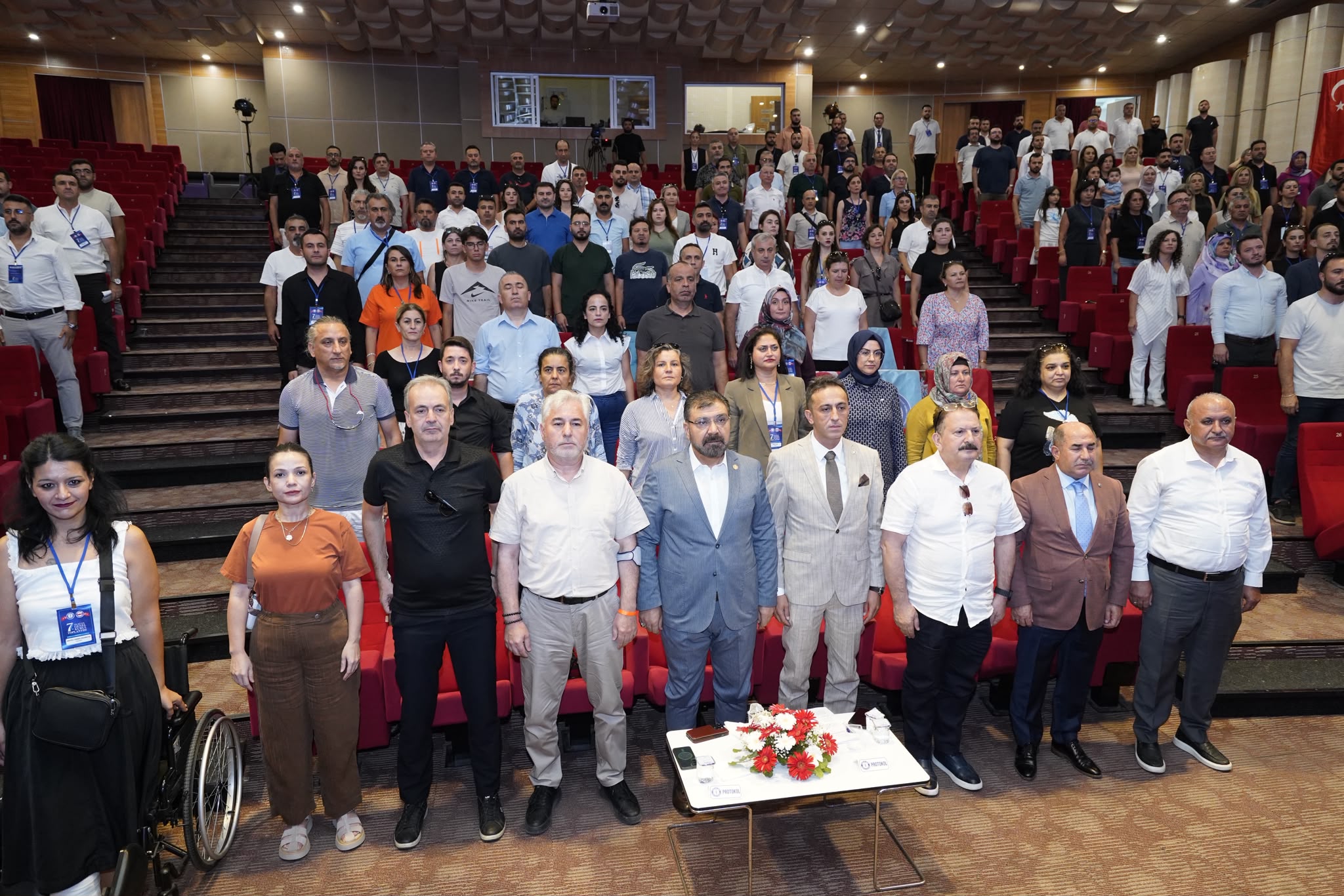 İl Müdürümüz Galip SÖKMEN, Sağlık-Sen Antalya Şubesi 7. Olağan Genel Kuruluna Katıldı