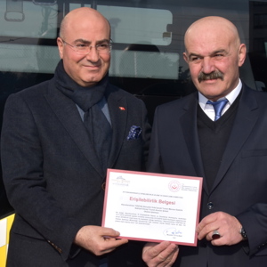 Halk Otobüsleri Erişilebilirlik Belgelerini Aldı - fotoğraf 11