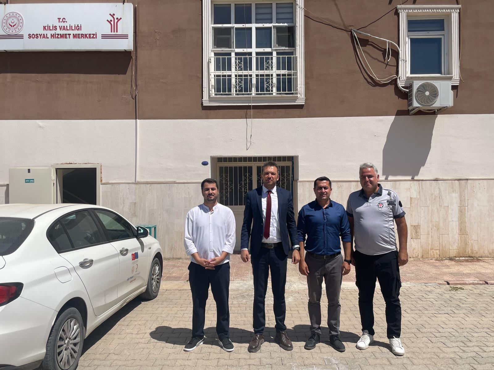 İl Müdürümüz Sayın Çetin TUTAŞ’tan Sosyal Hizmet Merkezi Müdürlüğüne Ziyaret